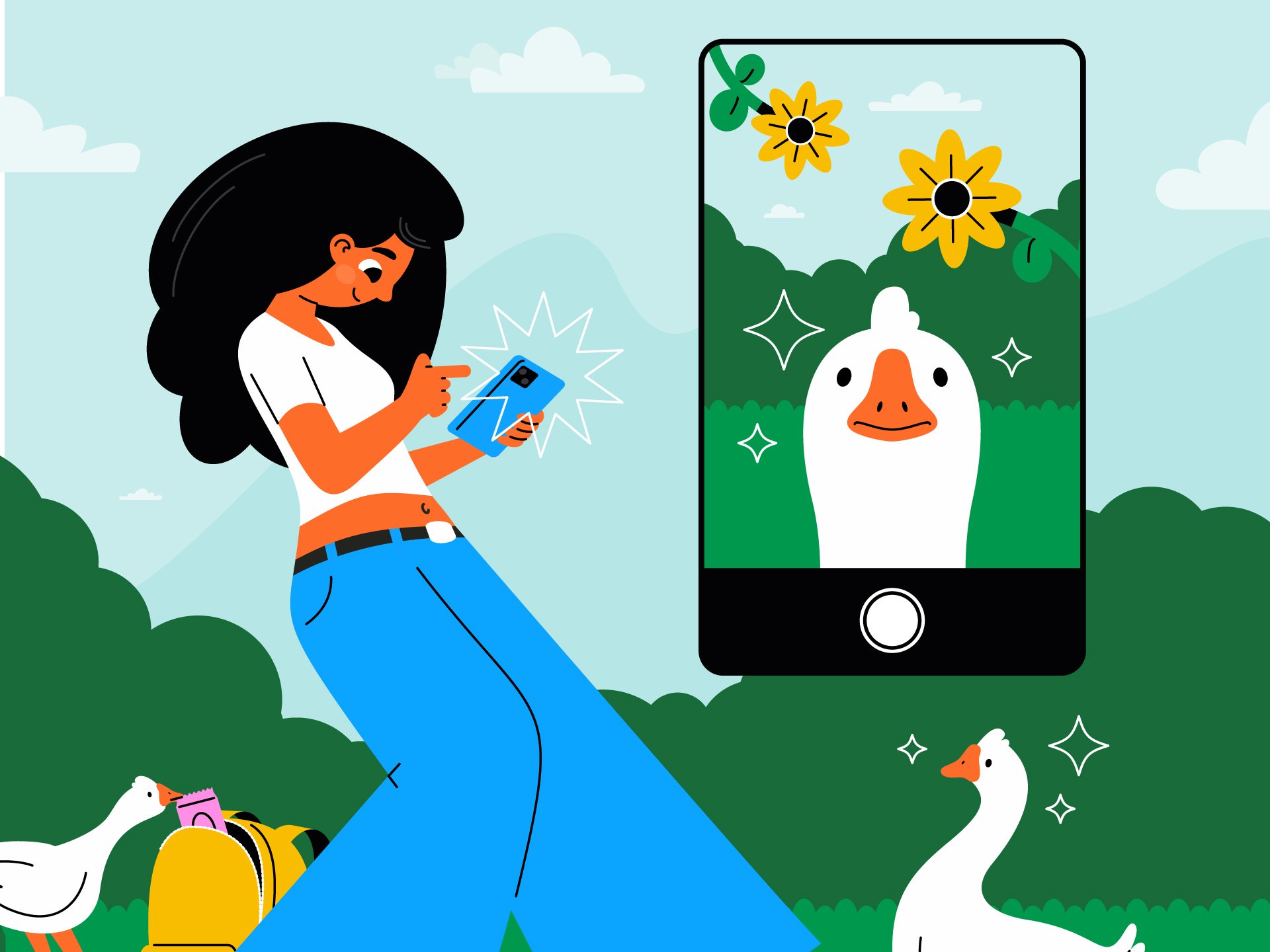 Personal work | Say geese!