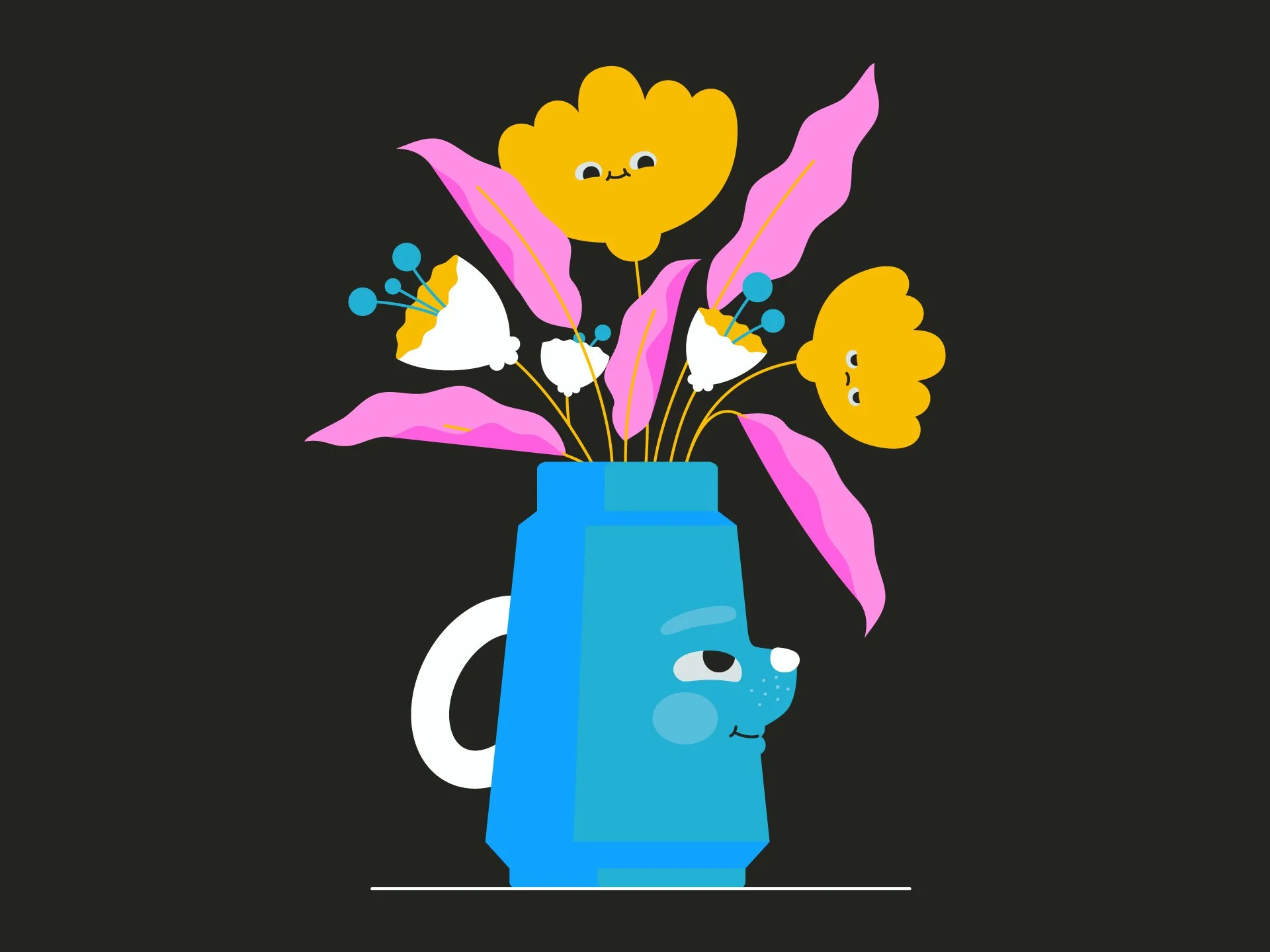 Personal work | Dog vase