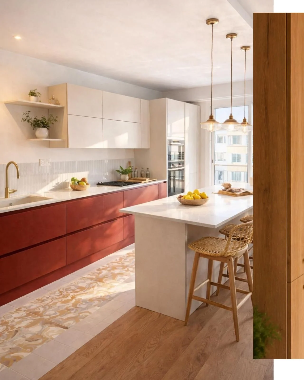 Les cuisines qui donnent envie de tester toutes les recettes de @louloukitchen_ 🍅

Parce qu&rsquo;une belle cuisine, ce n&rsquo;est pas seulement une pi&egrave;ce bien pens&eacute;e. C&rsquo;est un lieu qui te donne envie de  faire des tartes &agrav