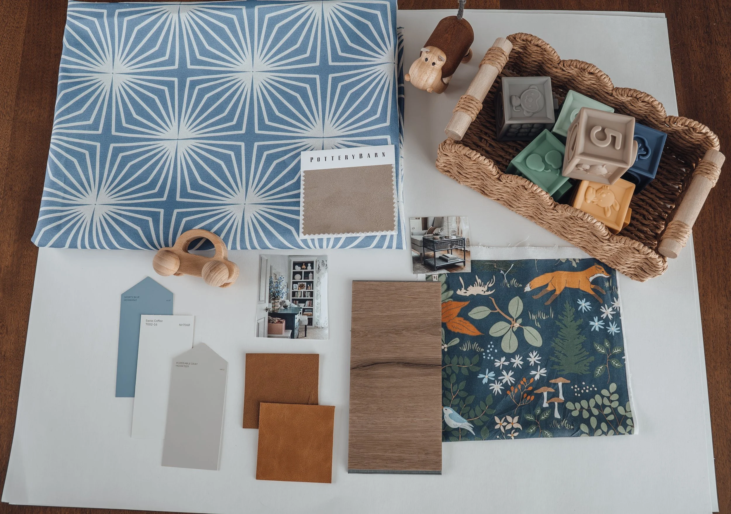 MATERIAL MOOD BOARD - 

The anatomy of a sanctuary. A tactile exploration of patterns and palettes designed to harmonize neurodiverse needs with a sophisticated, eclectic aesthetic.