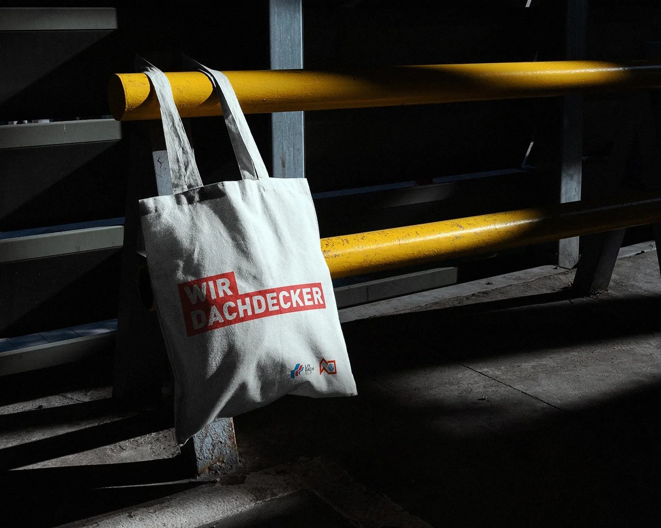 Landesinnungsverband des Dachdeckerhandwerks RLP – Branding im Einsatz – Baumwolltasche – Janz Design