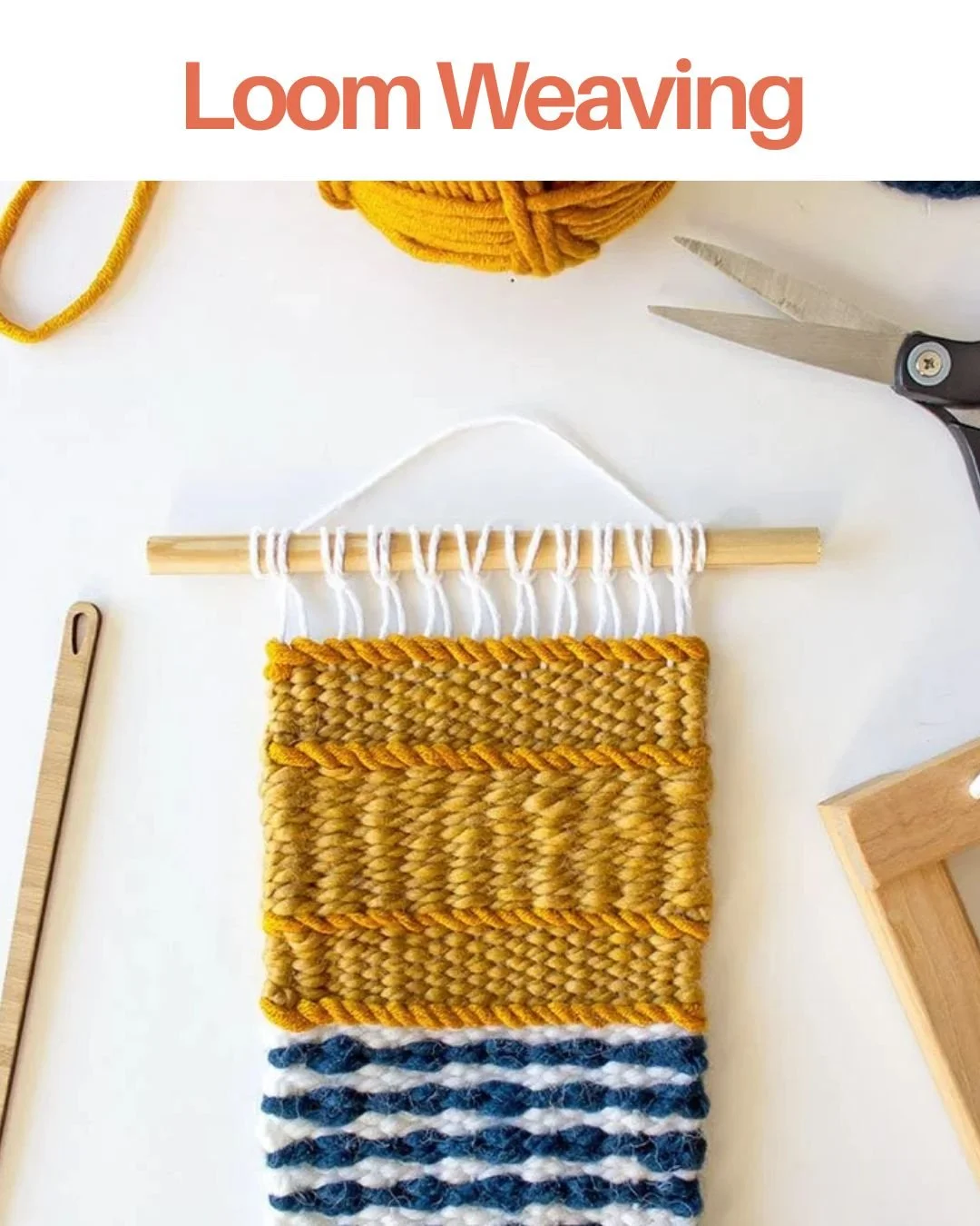 Loom weaving image