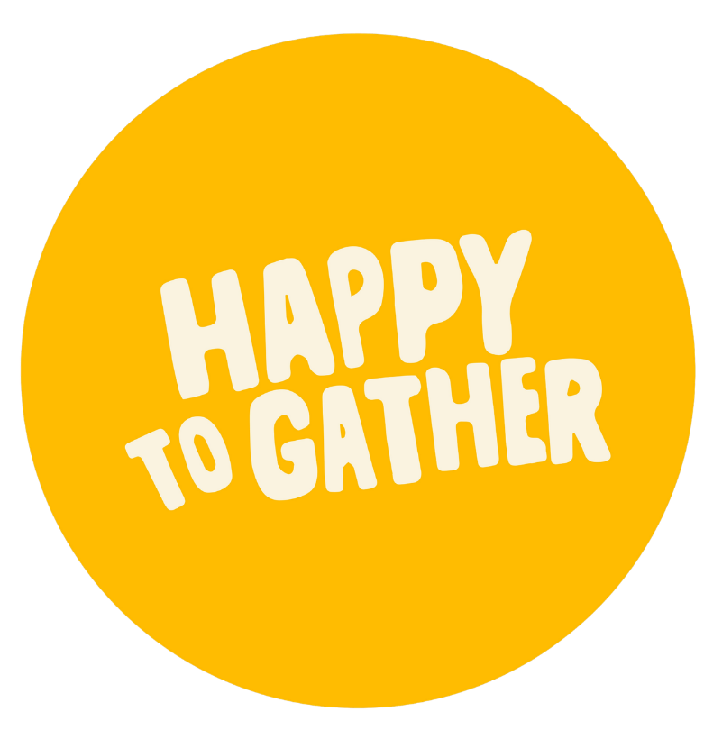 Happy to gather logo