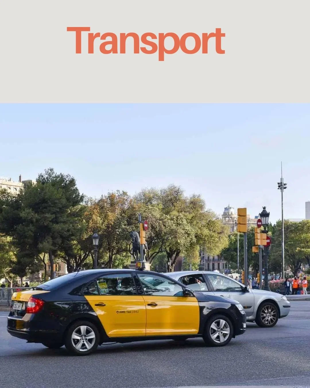 Return transport from Clot (Barcelona City) to location of activity
