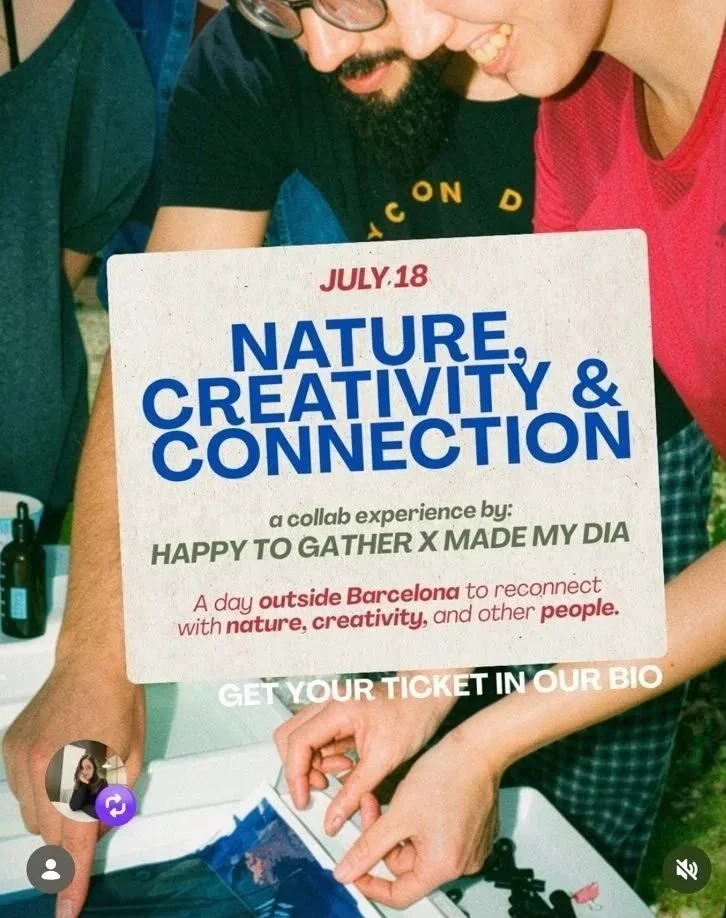 Happy to Gather Event Poster