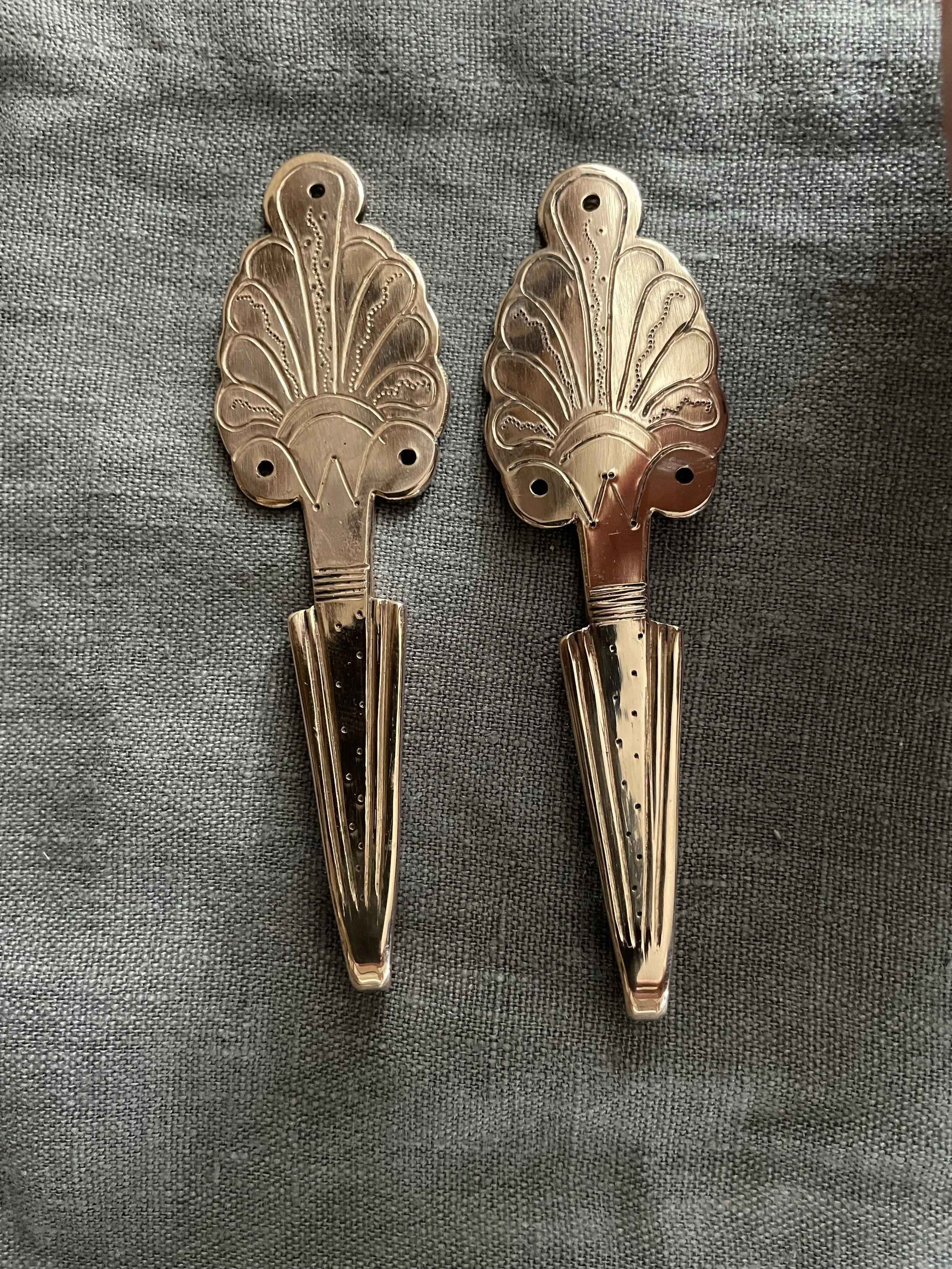 Gürtelschließe Typ 2b mit Punkt-Ornament