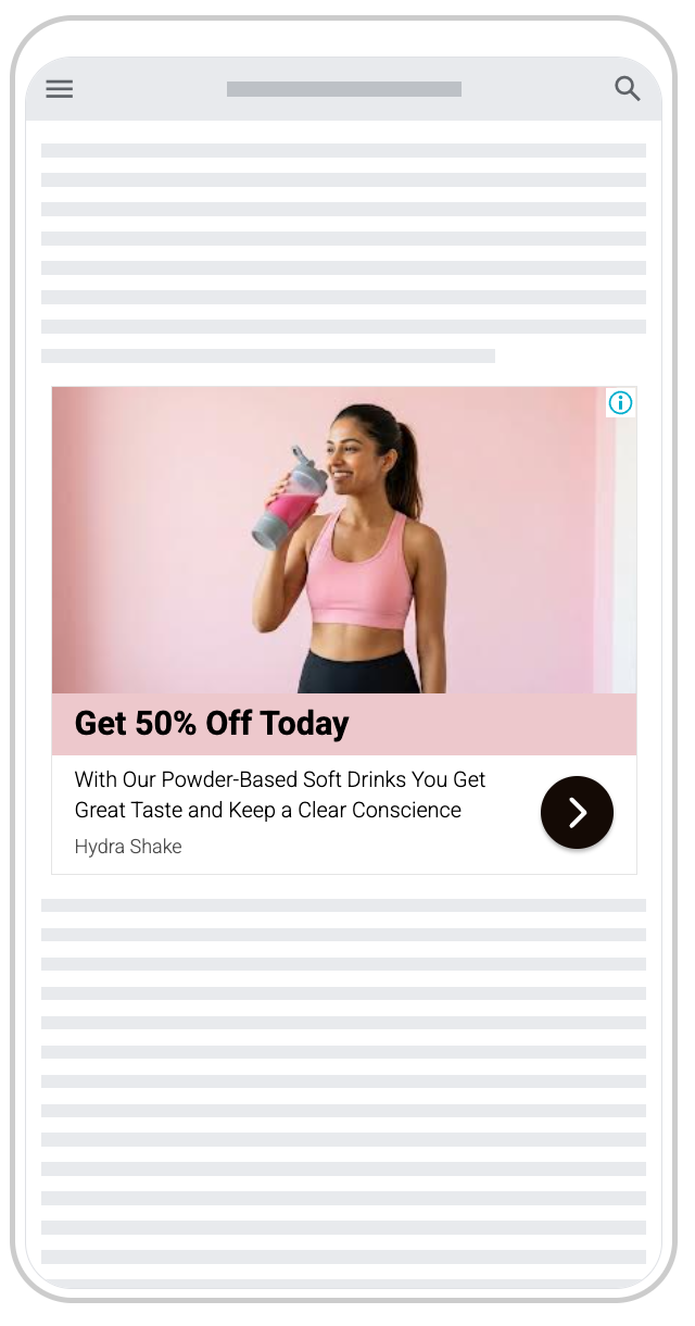 A woman smiling and holding a pink and grey sports water bottle, wearing a pink sports bra and black workout leggings, standing against a pink background.