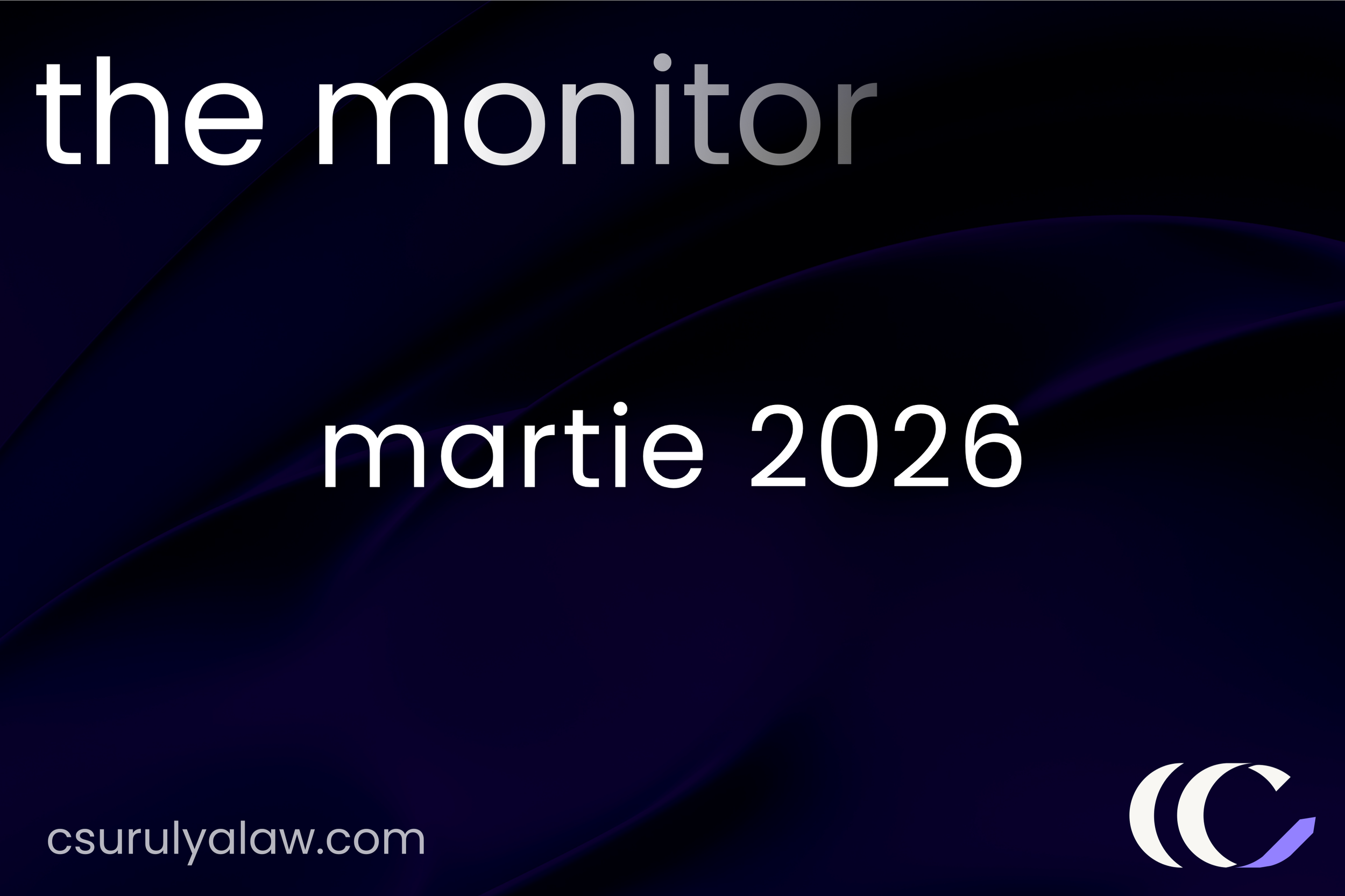 the monitor - martie 2026