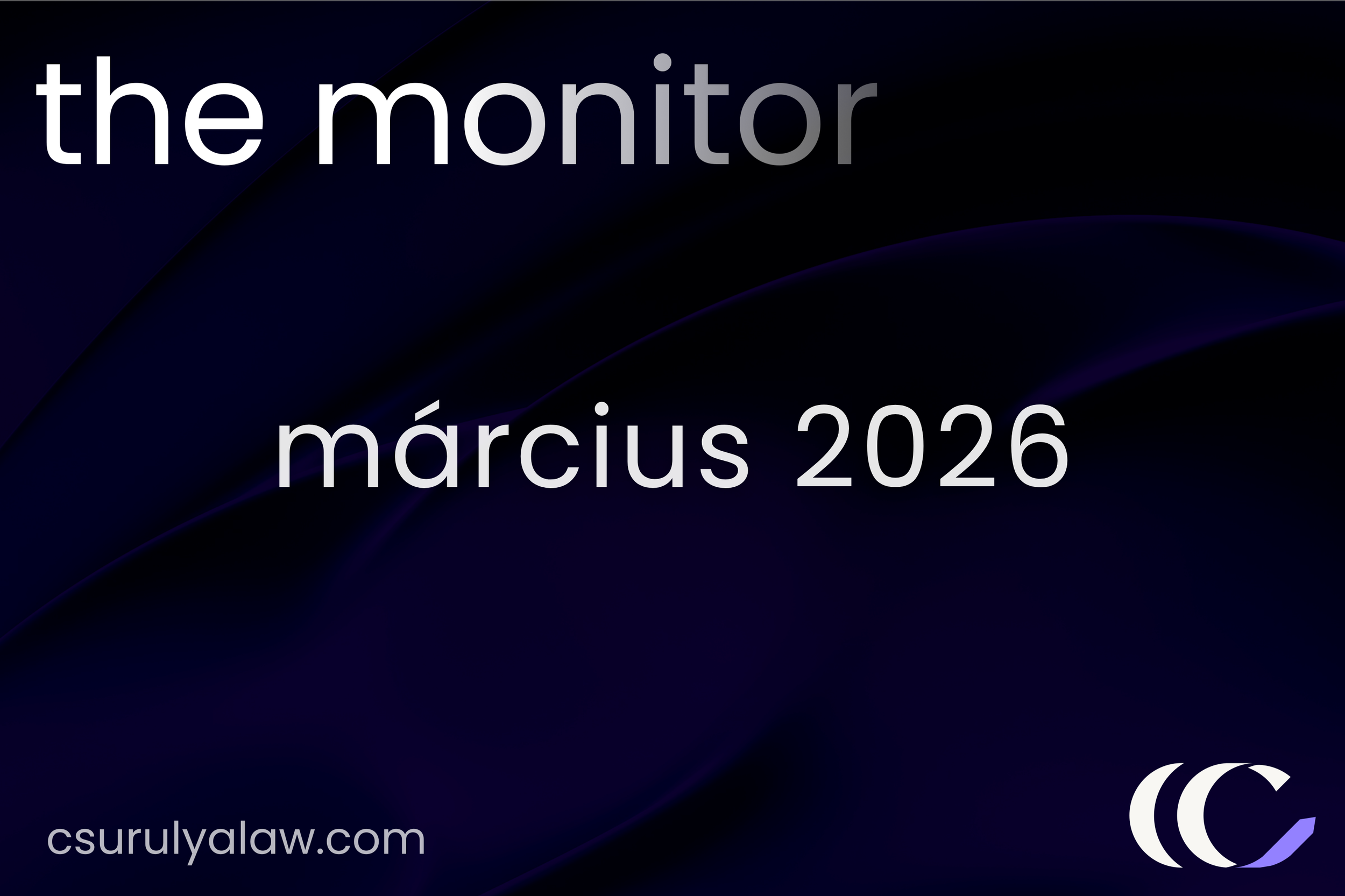 the monitor - március 2026