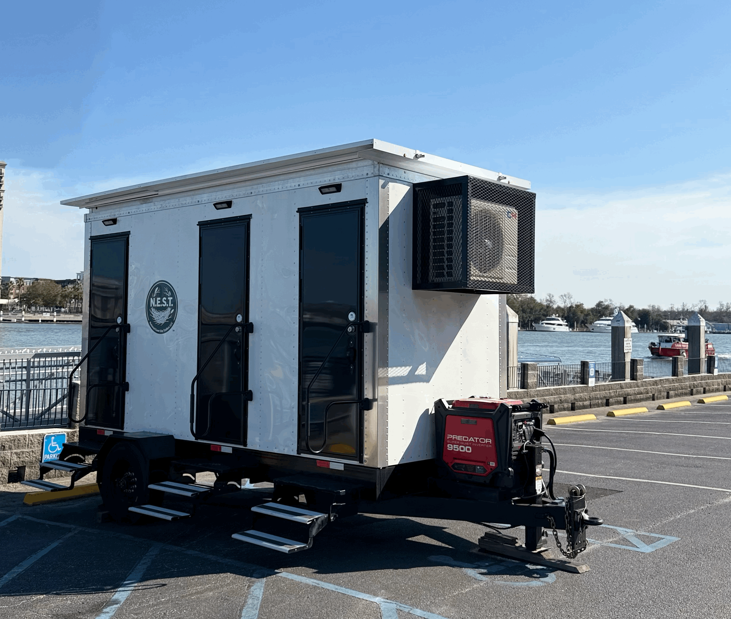 Solar Restroom Trailers