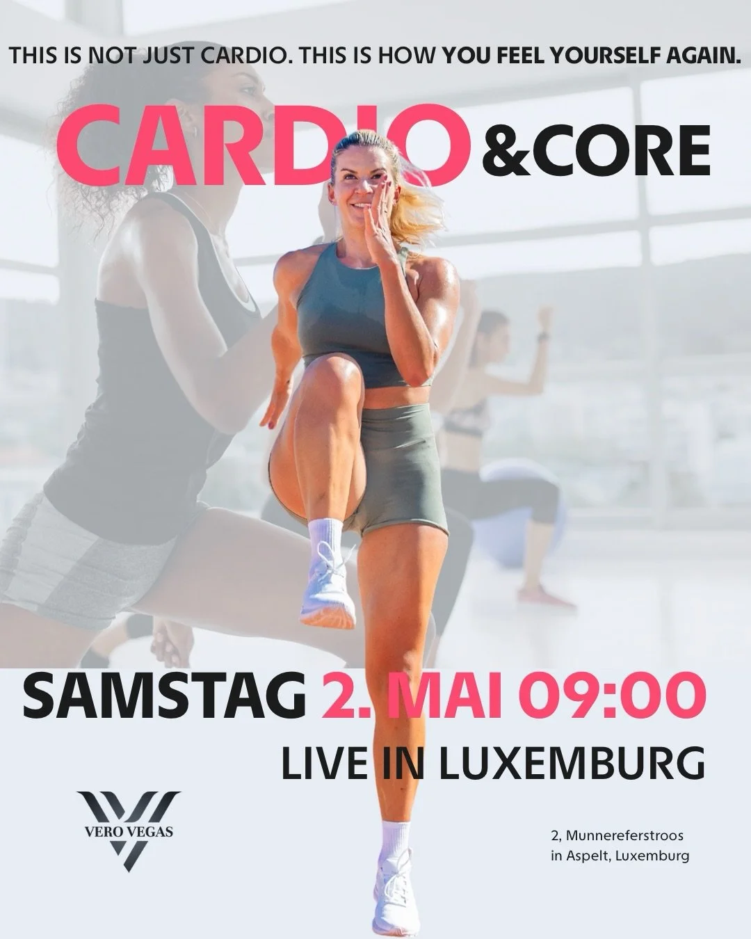 This is not just Cardio. 💧

Es ist der Moment, in dem du wieder bei dir ankommst. 

Viele trainieren&hellip; aber f&uuml;hlen sich danach leer.

Ausgelaugt.
Getrieben.
Disconnected.

Das hier ist anders. 👸

👉 Cardio &amp; Core &ndash; aber smarter
