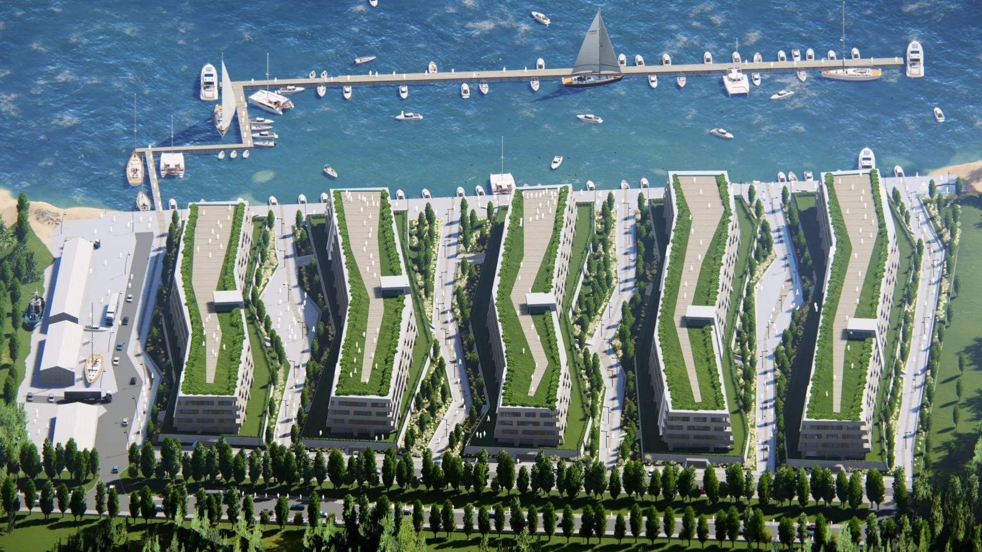 Marina "Przestrzenna" + Szczecin