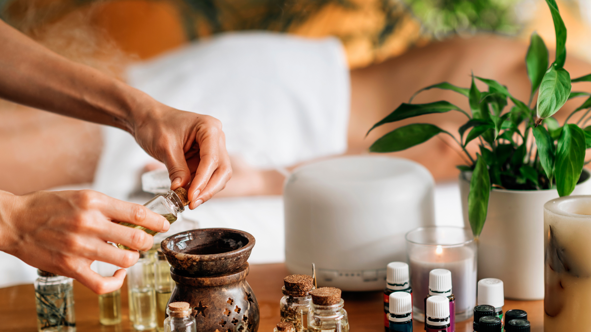 Aromatherapy massage