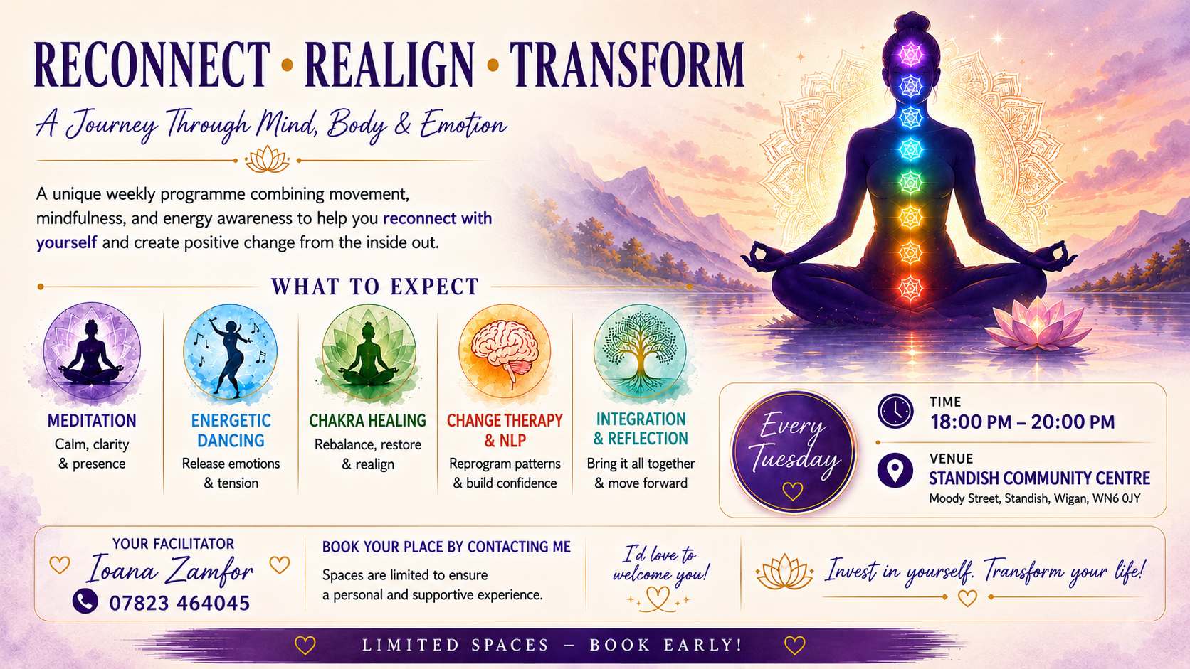 Reconnect • Realign • Transform: A Journey Through Mind, Body, & Emotion