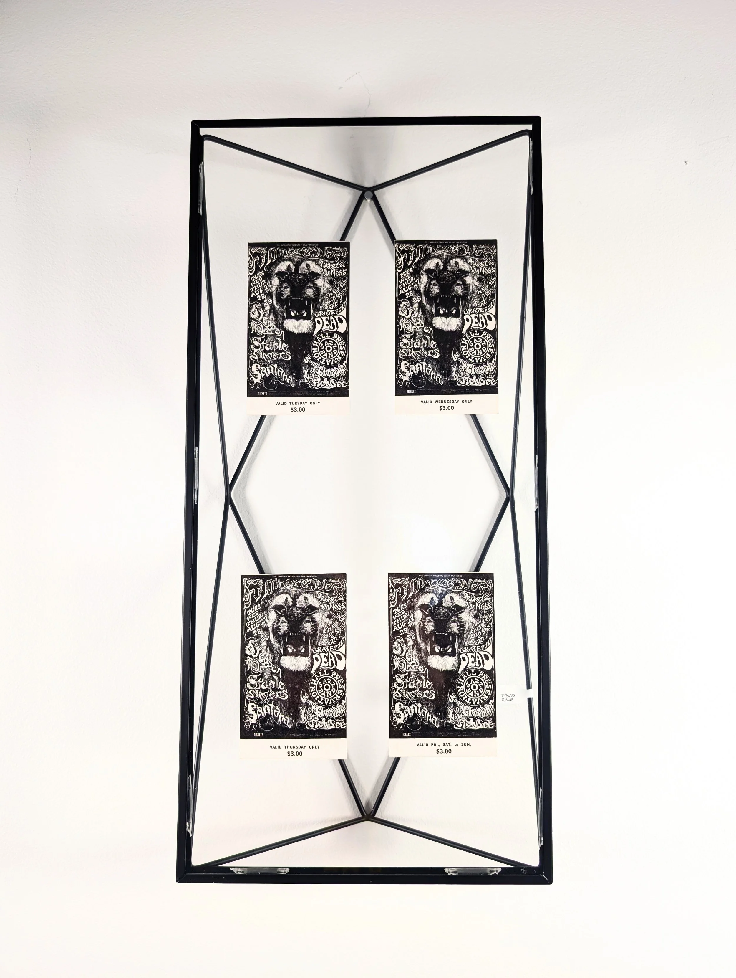 1968 Grateful Dead (BG-134-Tickets)