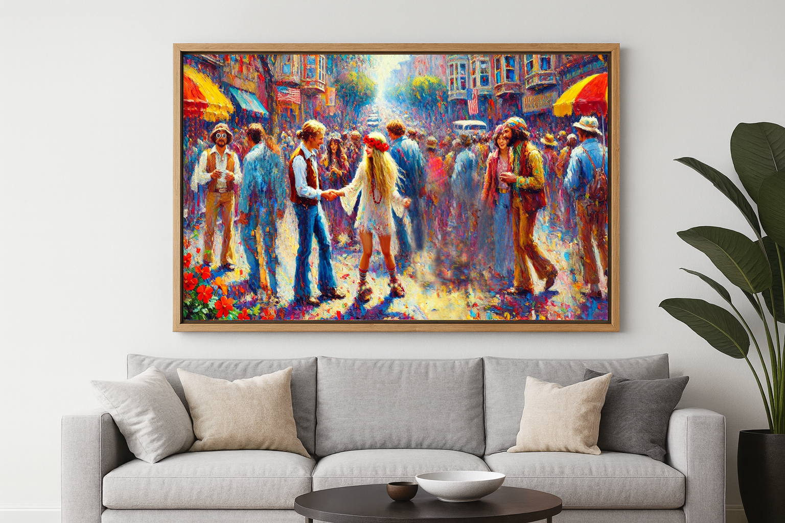 "Scarlet Begonias" by Moody