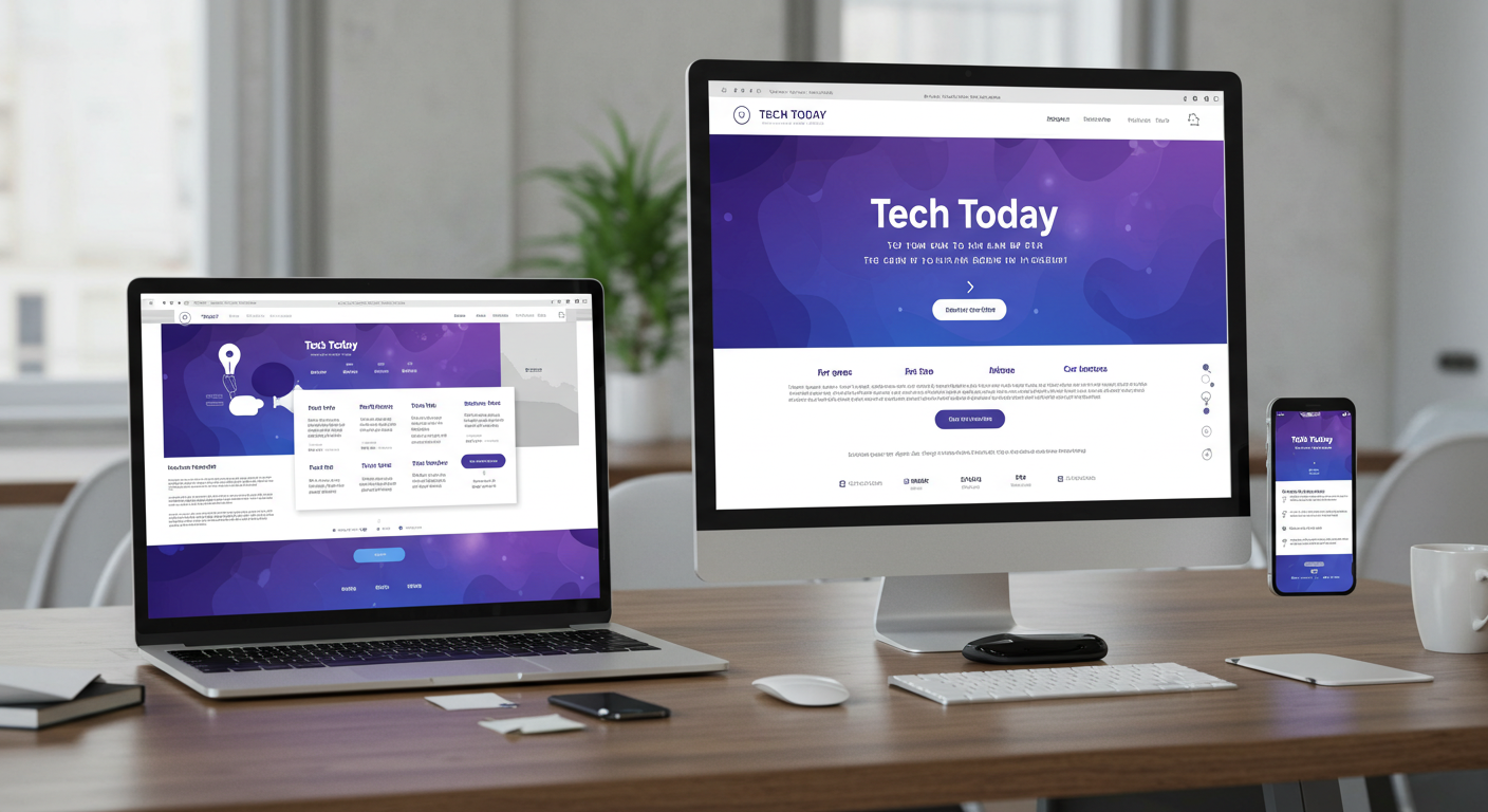 Concept Web Design - Tech Client.
