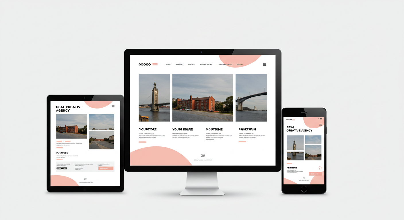 Website Concept Design - Marketing Agency. 