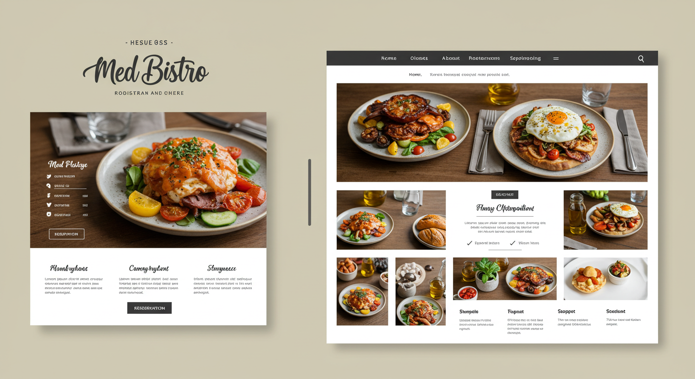 Figma Concept & Strategy sessions for Restaurateur. 