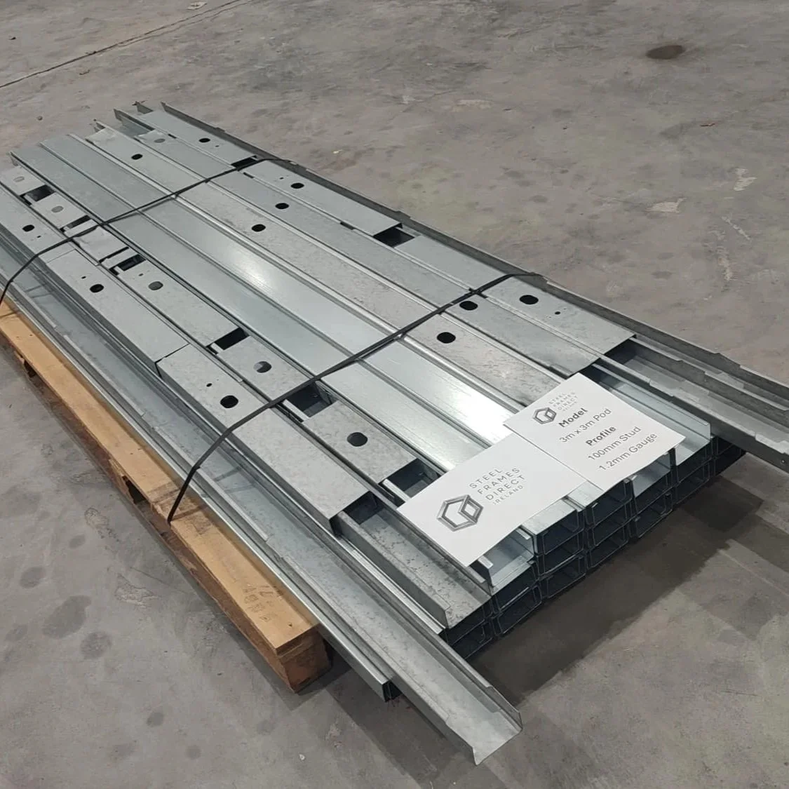Palette of steel