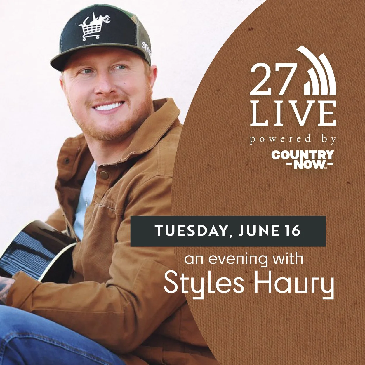 27LIVE Sessions: An Evening with Styles Haury