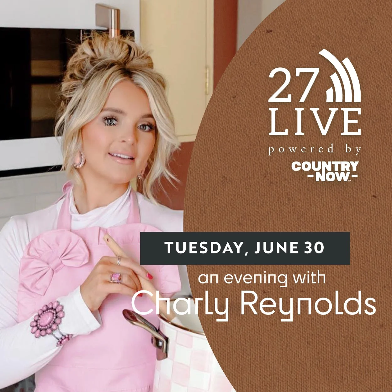 27LIVE Sessions: An Evening with Charly Reynolds