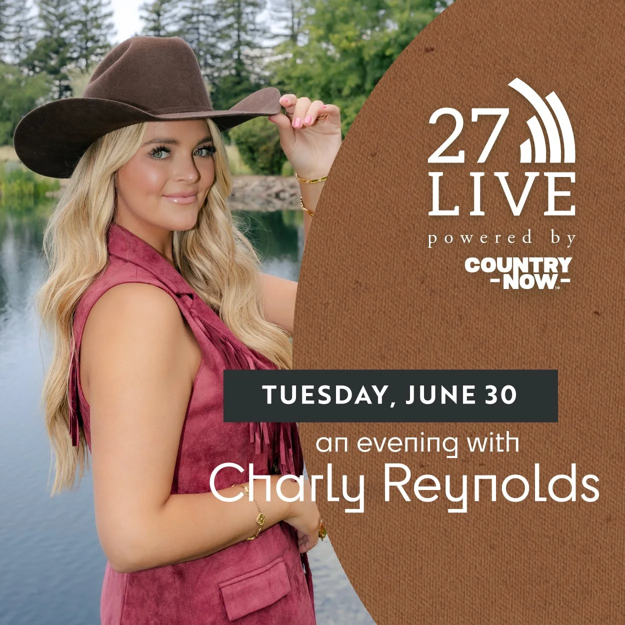27LIVE Sessions: An Evening with Charly Reynolds