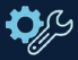 Gear and screwdriver icon