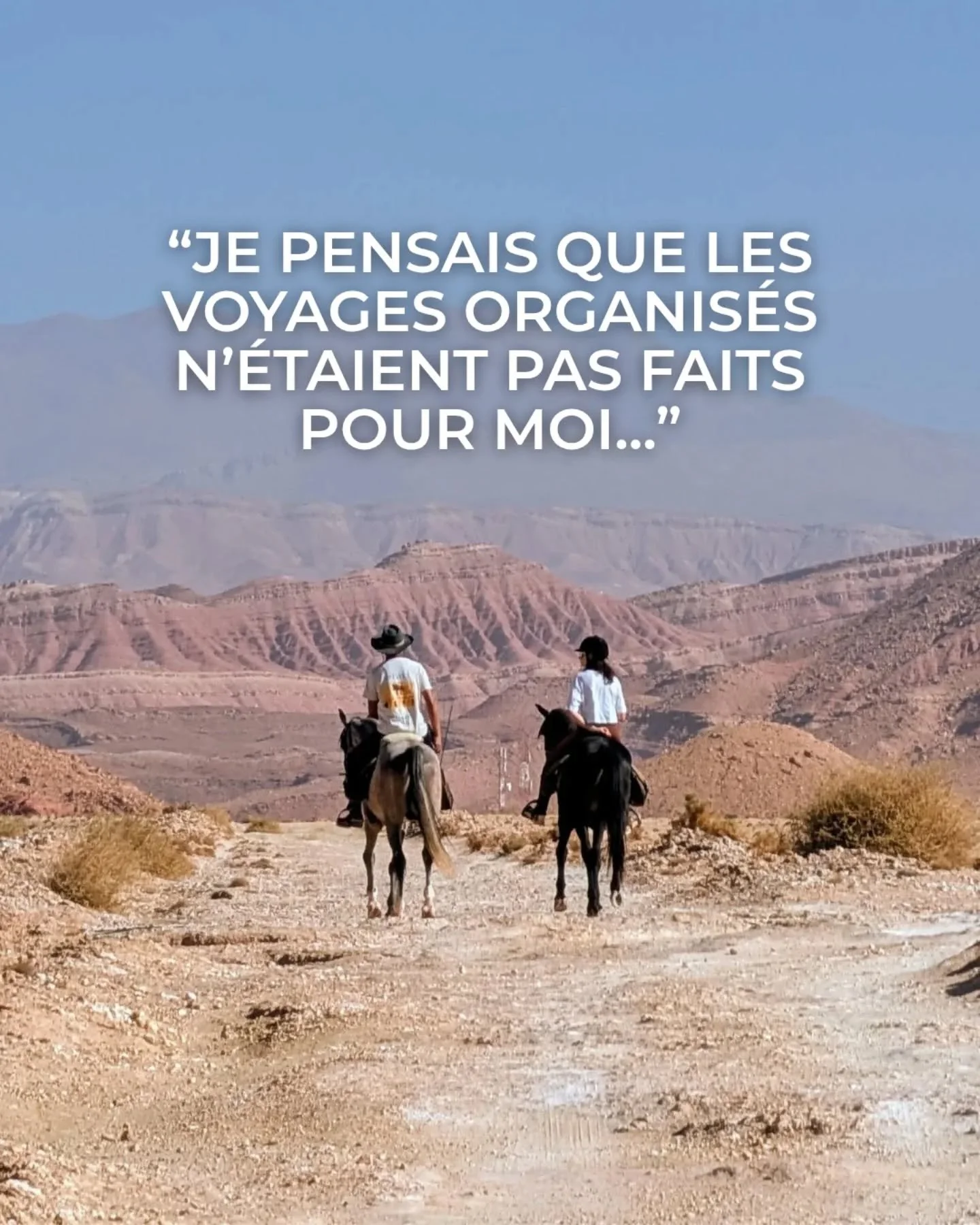 Victoria pensait que les voyages organis&eacute;s n&rsquo;&eacute;taient pas faits pour elle... Jusqu&rsquo;&agrave; ce qu&rsquo;elle pose le pied au Maroc avec nous. 🇲🇦✨

Parfois, on a peur de perdre sa libert&eacute; en partant en groupe. On a pe