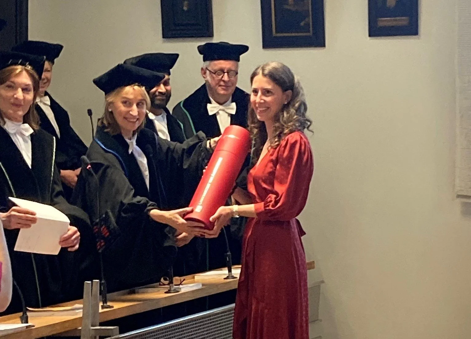 Congratulations Dr. Giulia Moreni!
