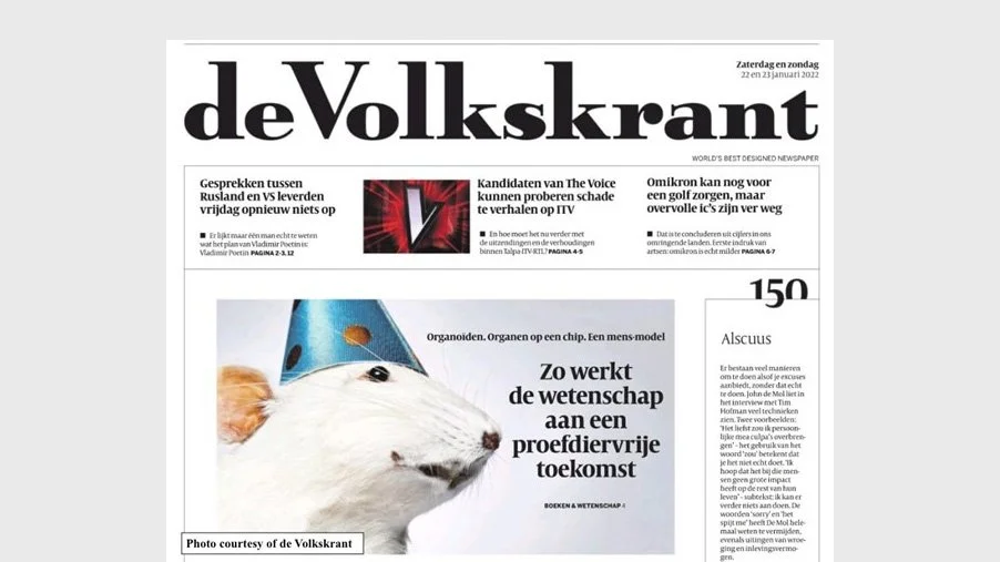 This Just In: OrganoVIR Labs Spotted in de Volkskrant