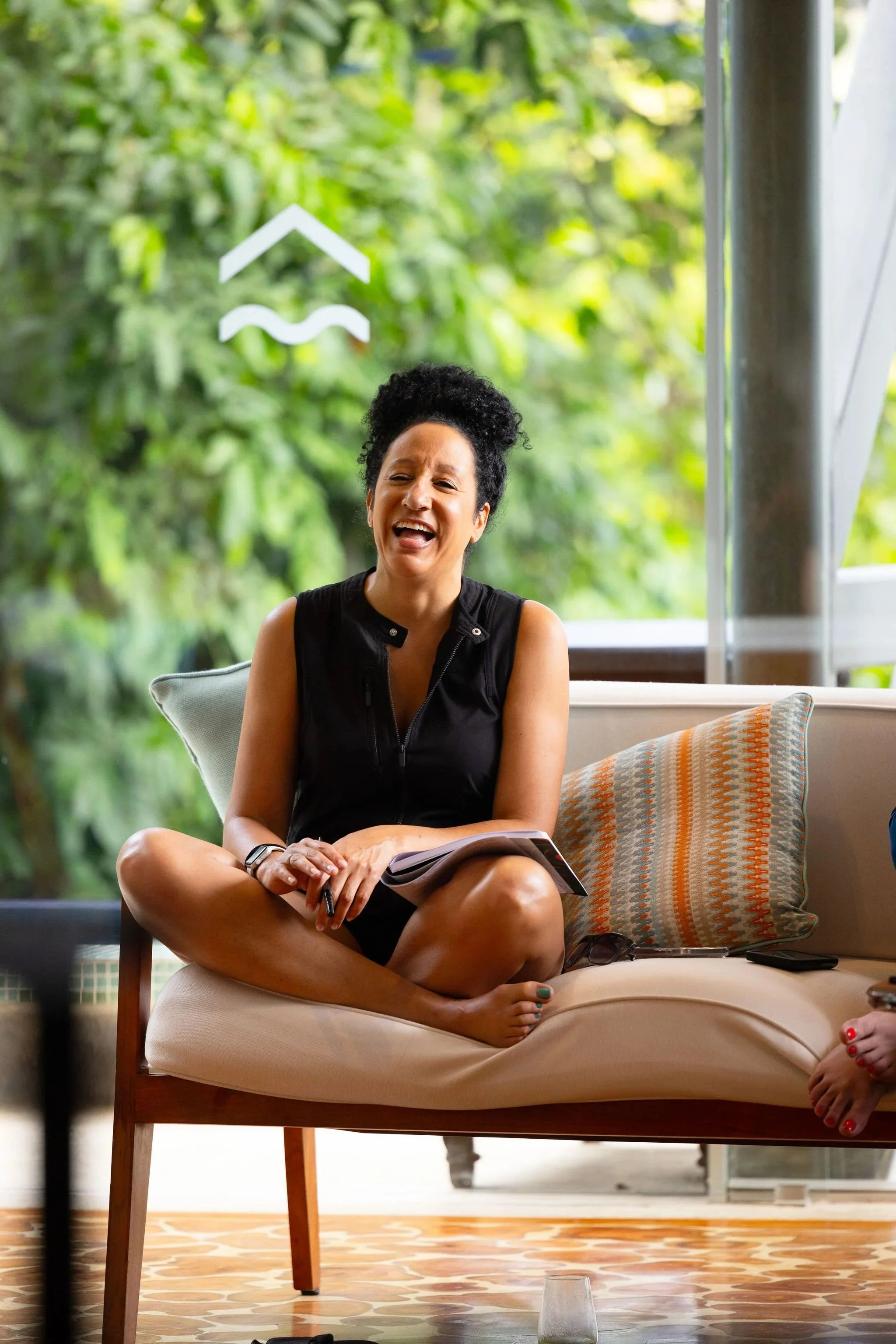 Attendees participating in executive decision-making exercises