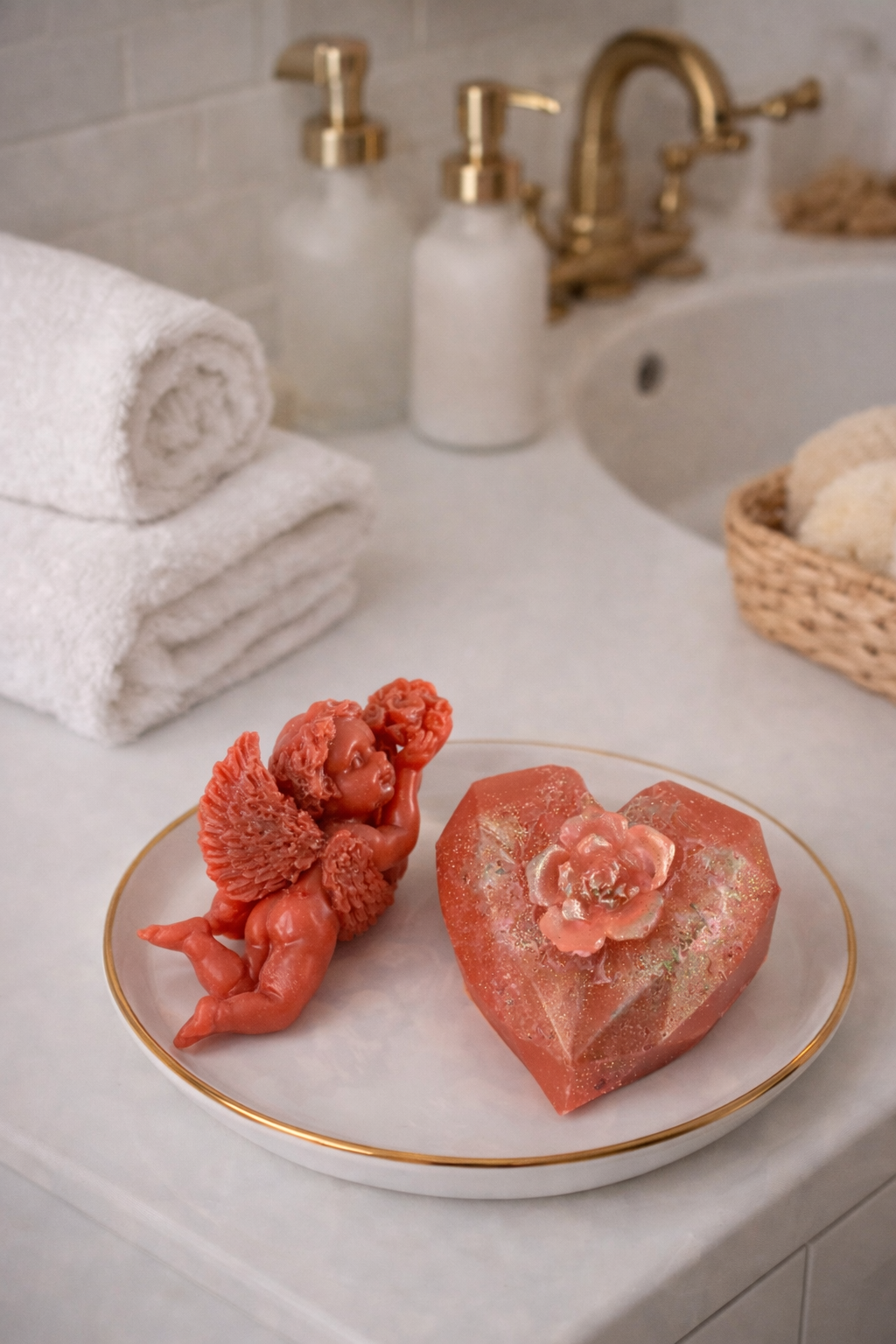 Red soaps on a white countertop.png