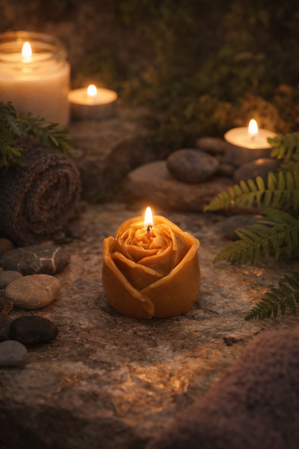Golden glow and serene ambiance.png