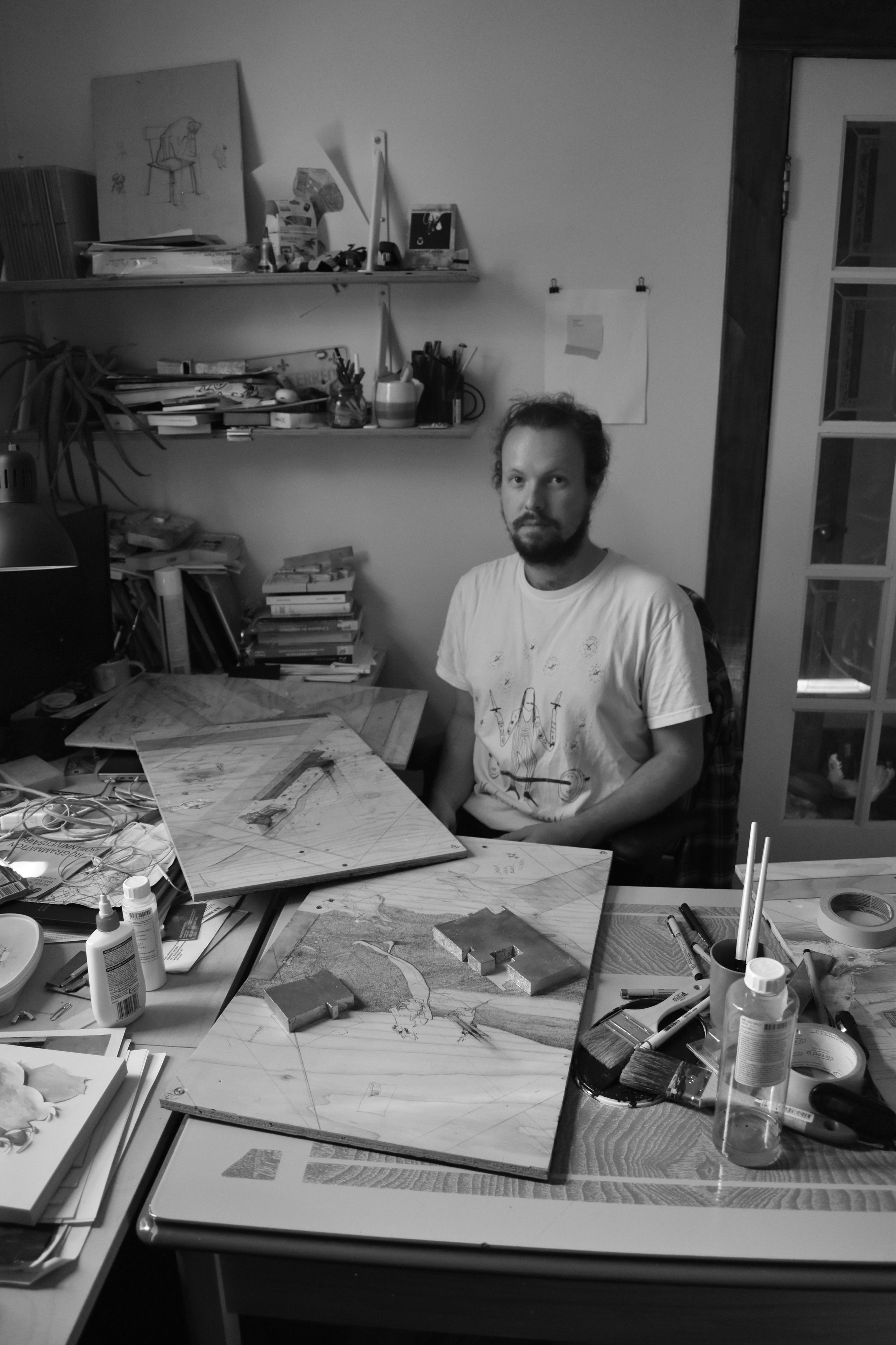 Vincent Perron - Bureau de travail