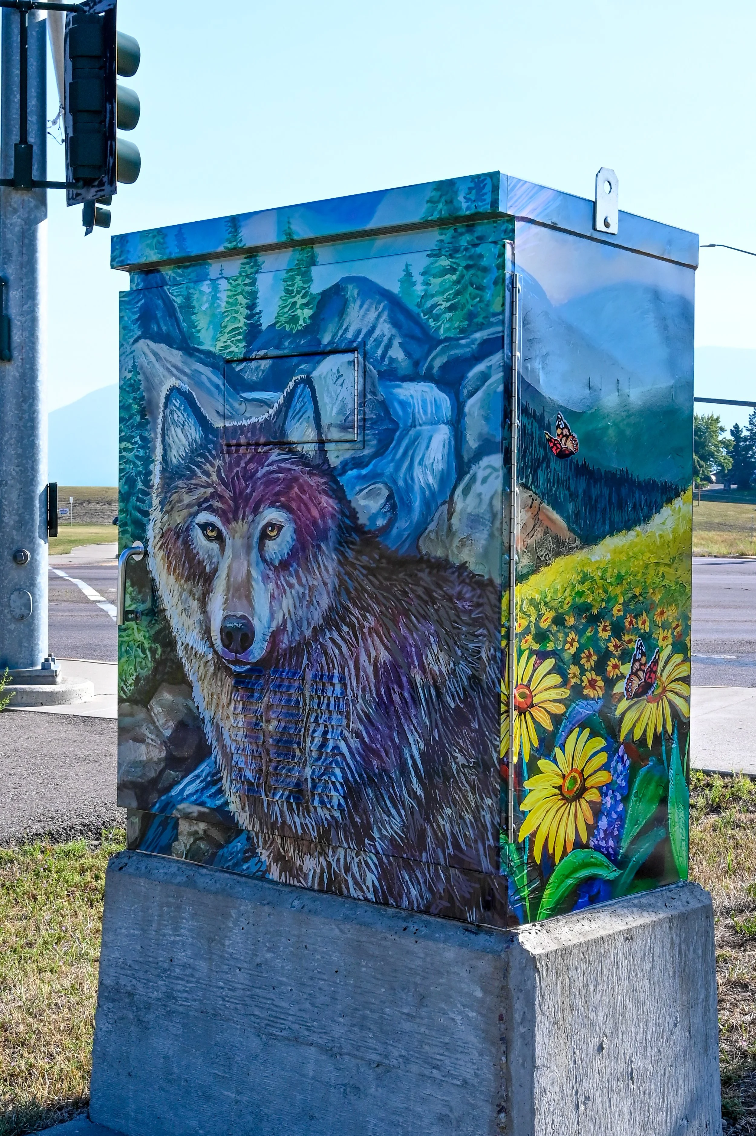 Karla Martinson's box at Wallmart junction