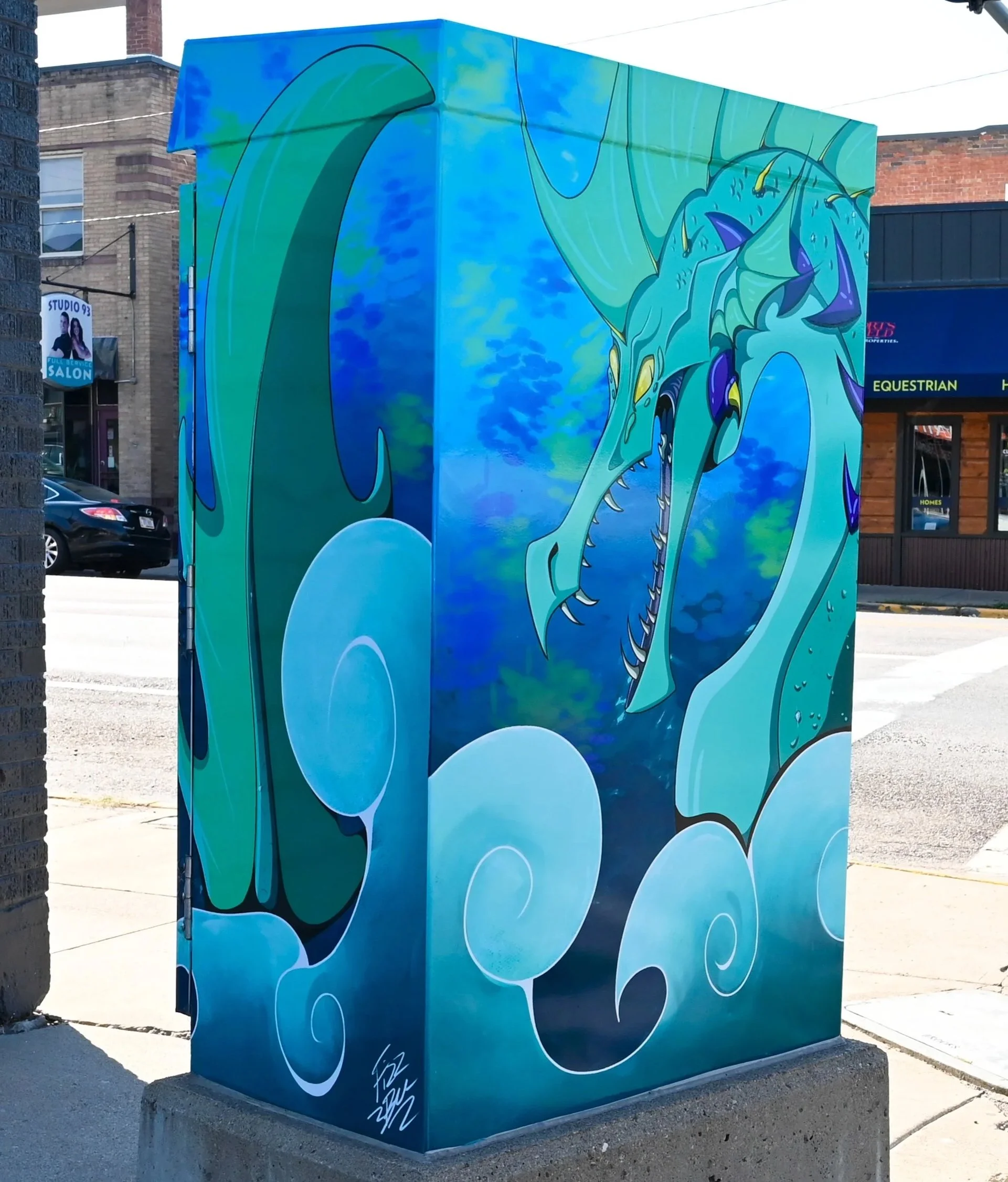 Sabra Nikol's box at 93/main junction