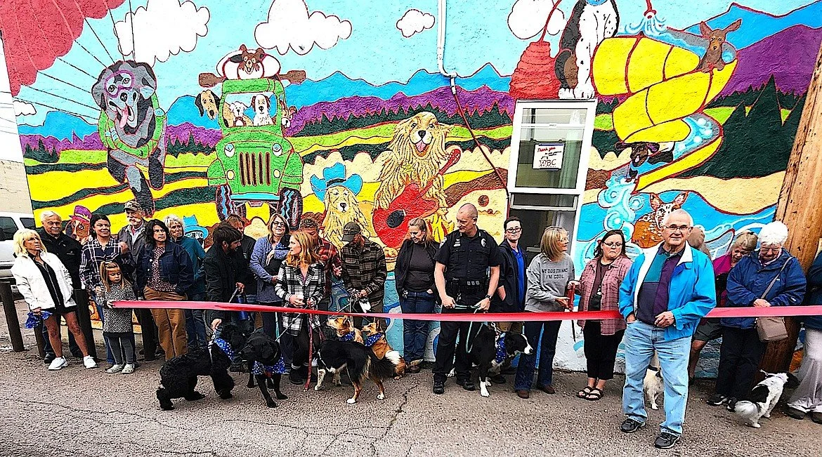 Ribbon cutting for The Barking Lot