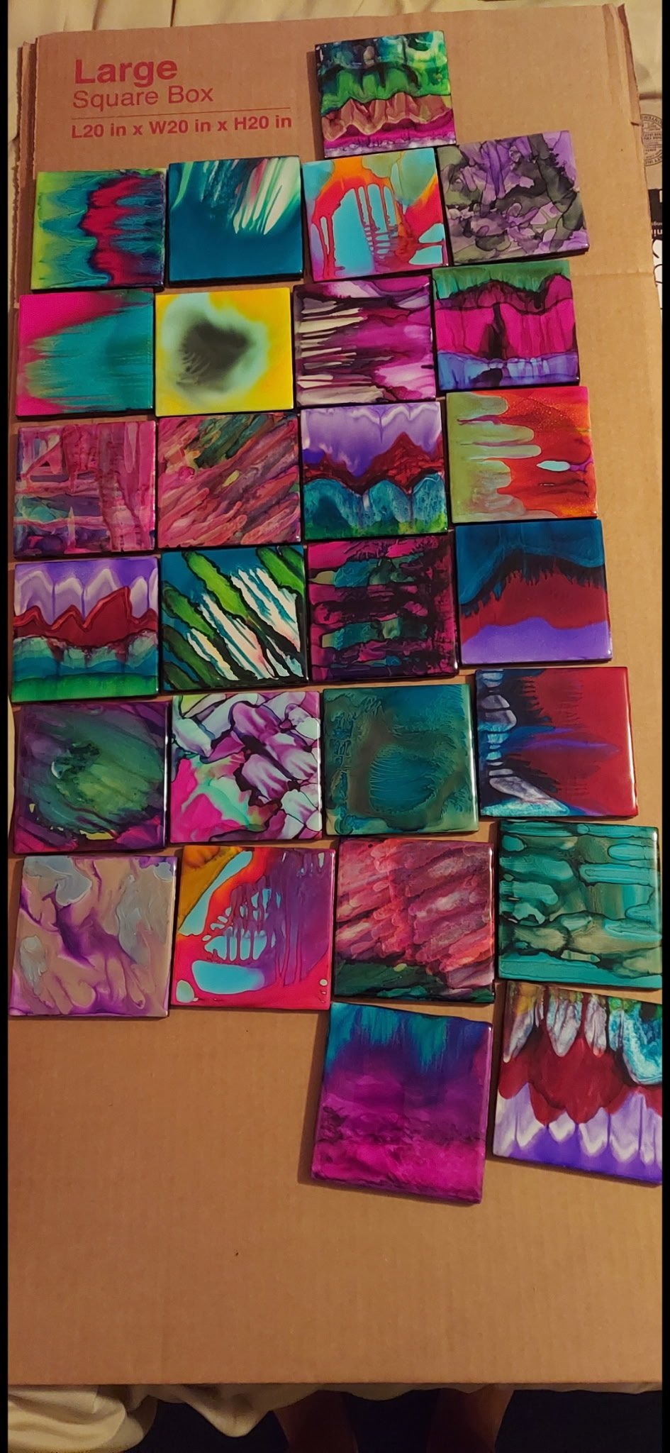 Ink on Tiles with Trish Harasme