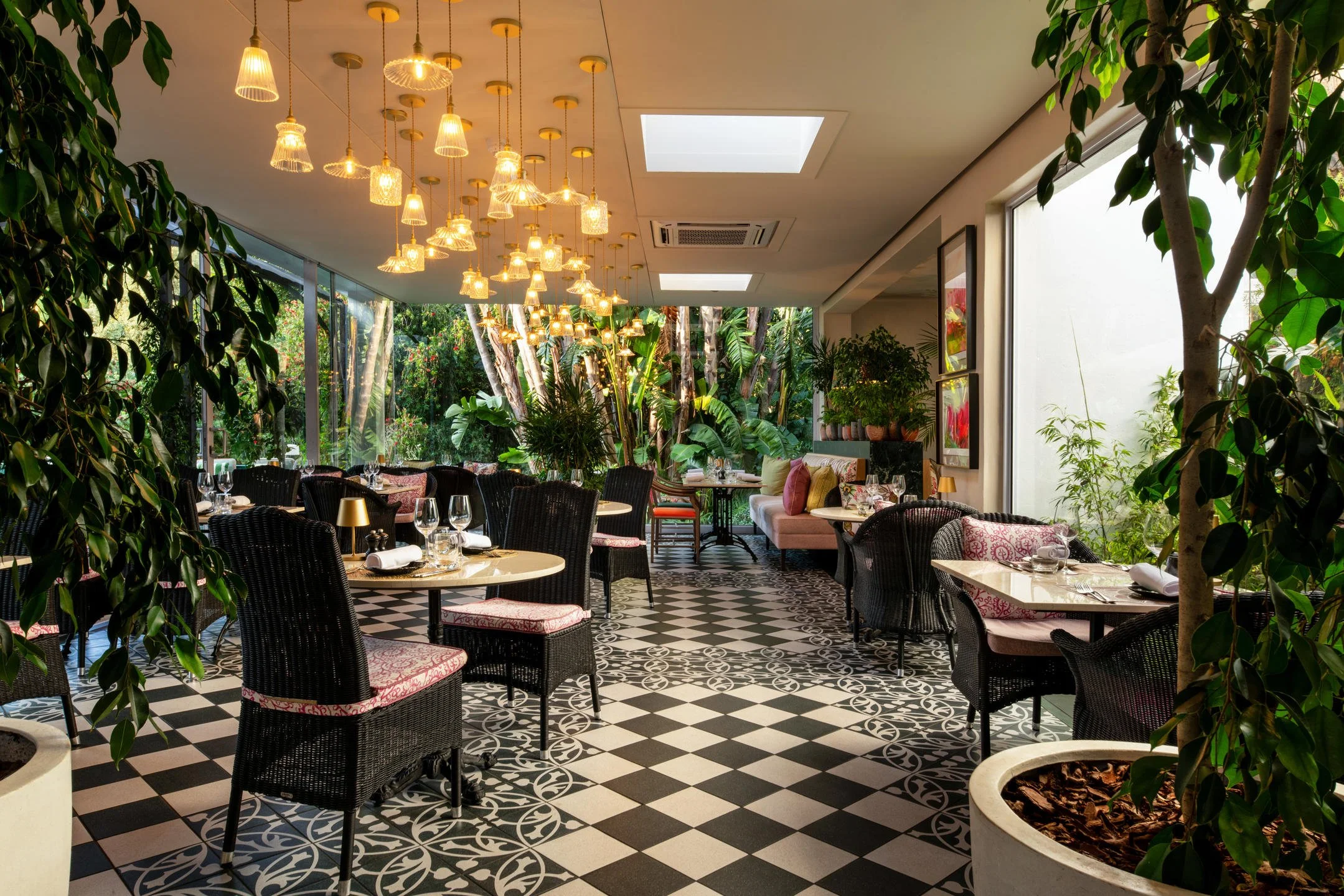 The Conservatory Restaurant with a great reputation for serving excellent food 