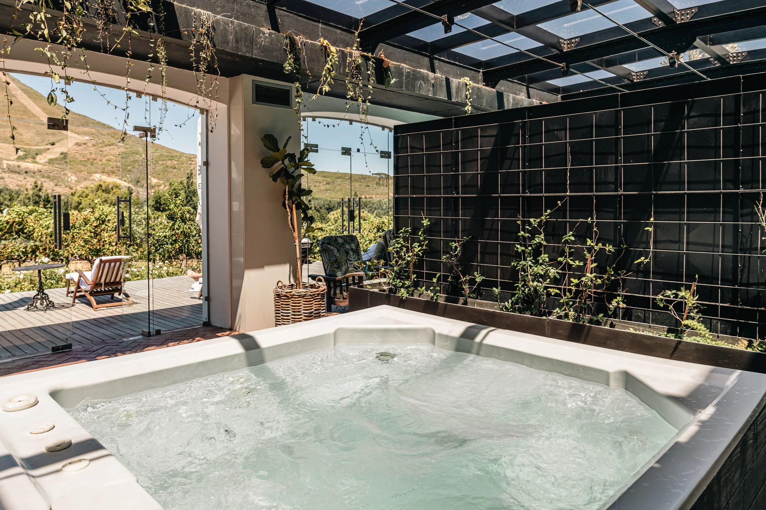 A perfect place to unwind between rounds