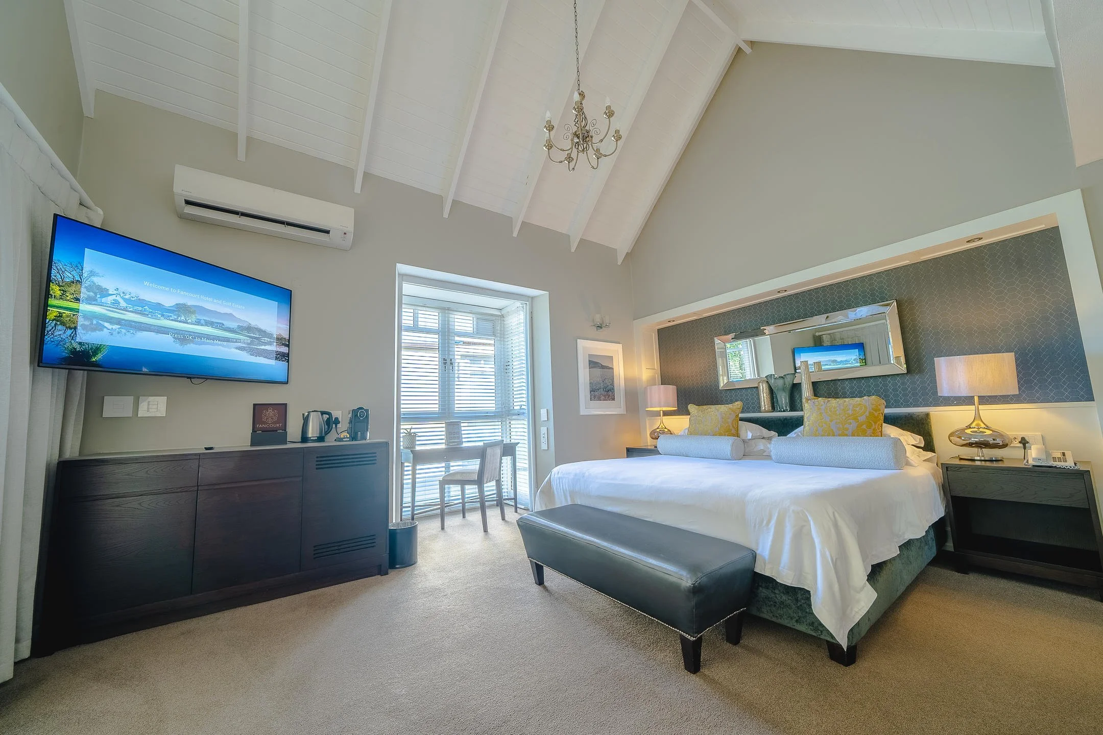 Luxury Suite option within the Fancourt Hotel