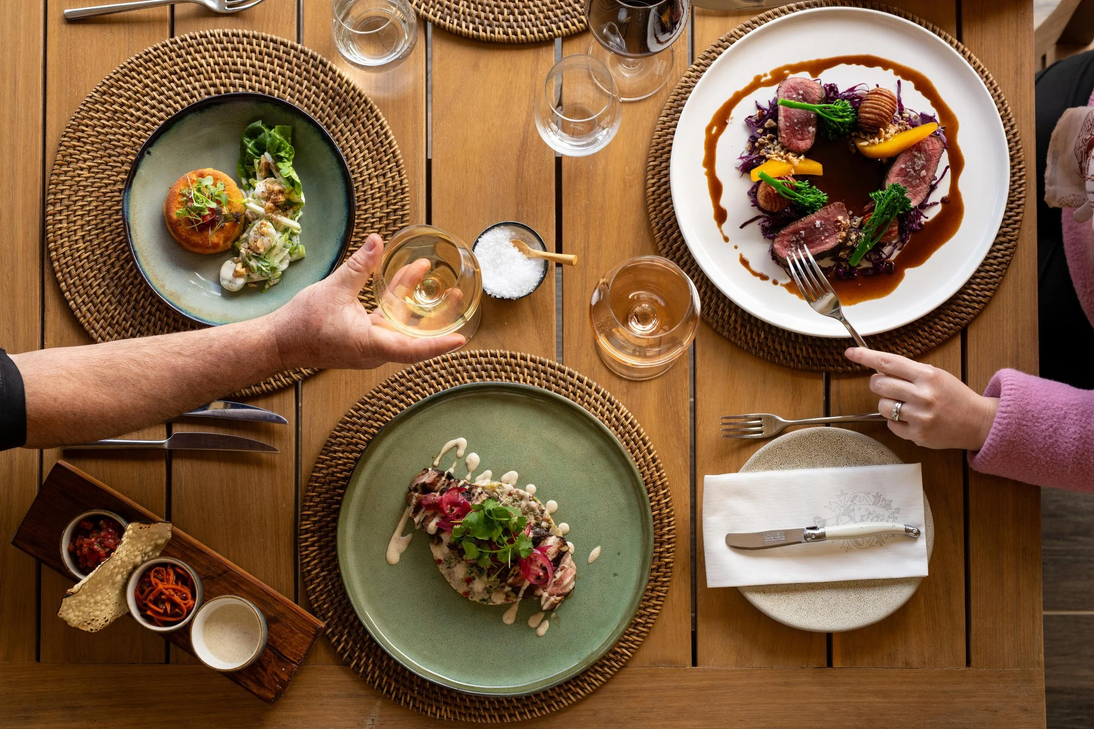 Gary, the Executive Chef with his taleneted team, delivers an exceptional dining experiences throughout the Estate