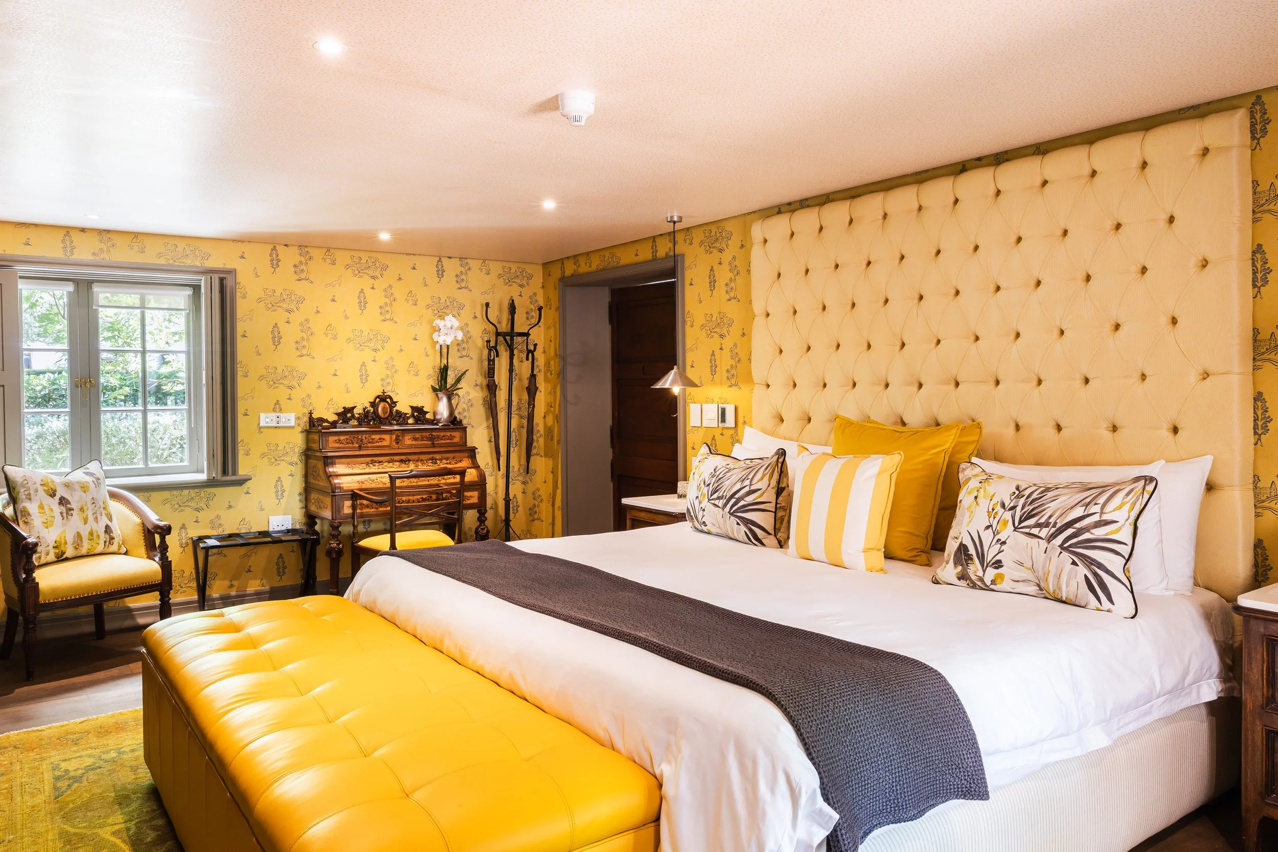 Each room uniquely designed by the interior decorator and each with large bathrooms