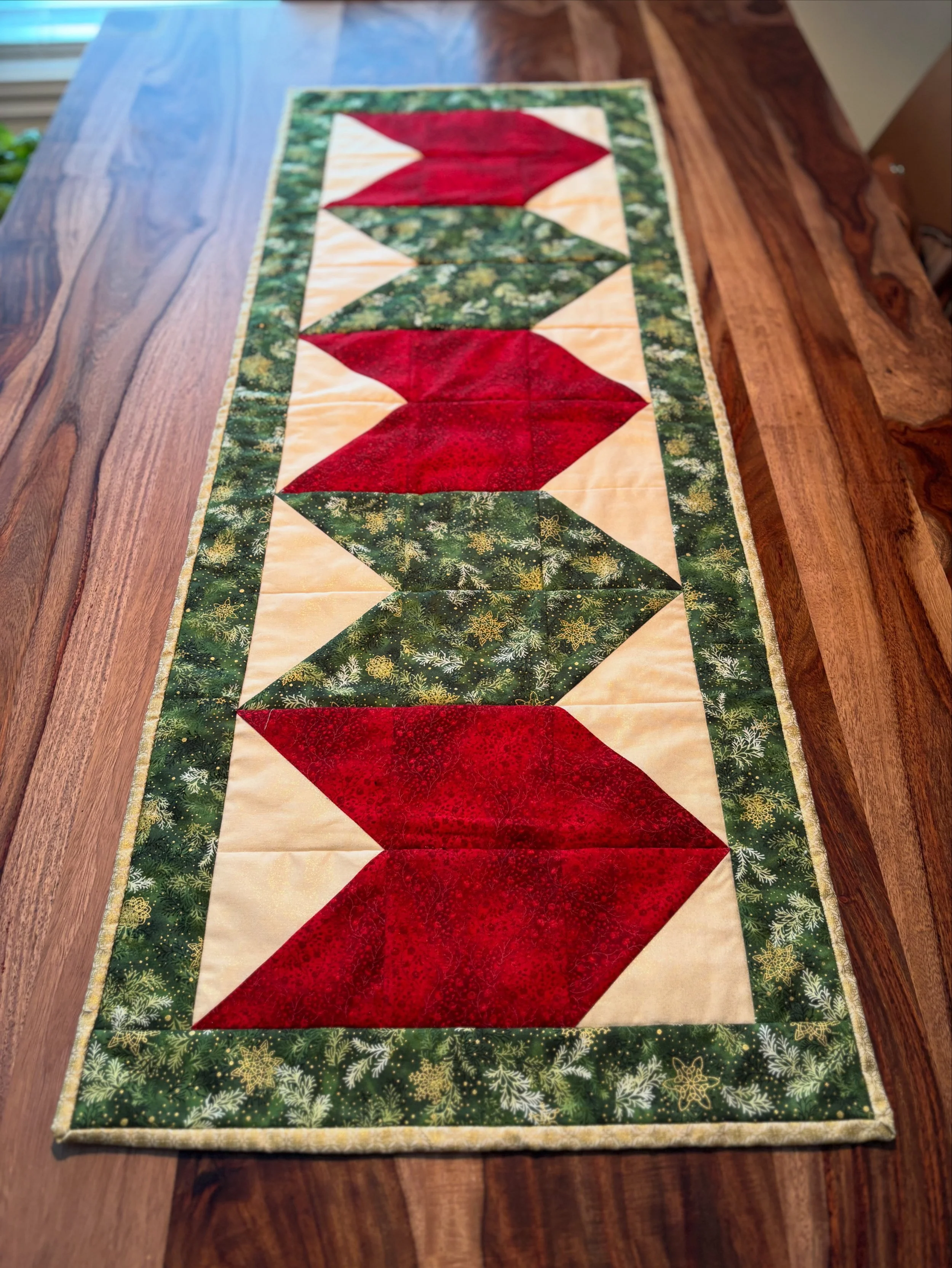 Courtepointe mémoire en consctruction