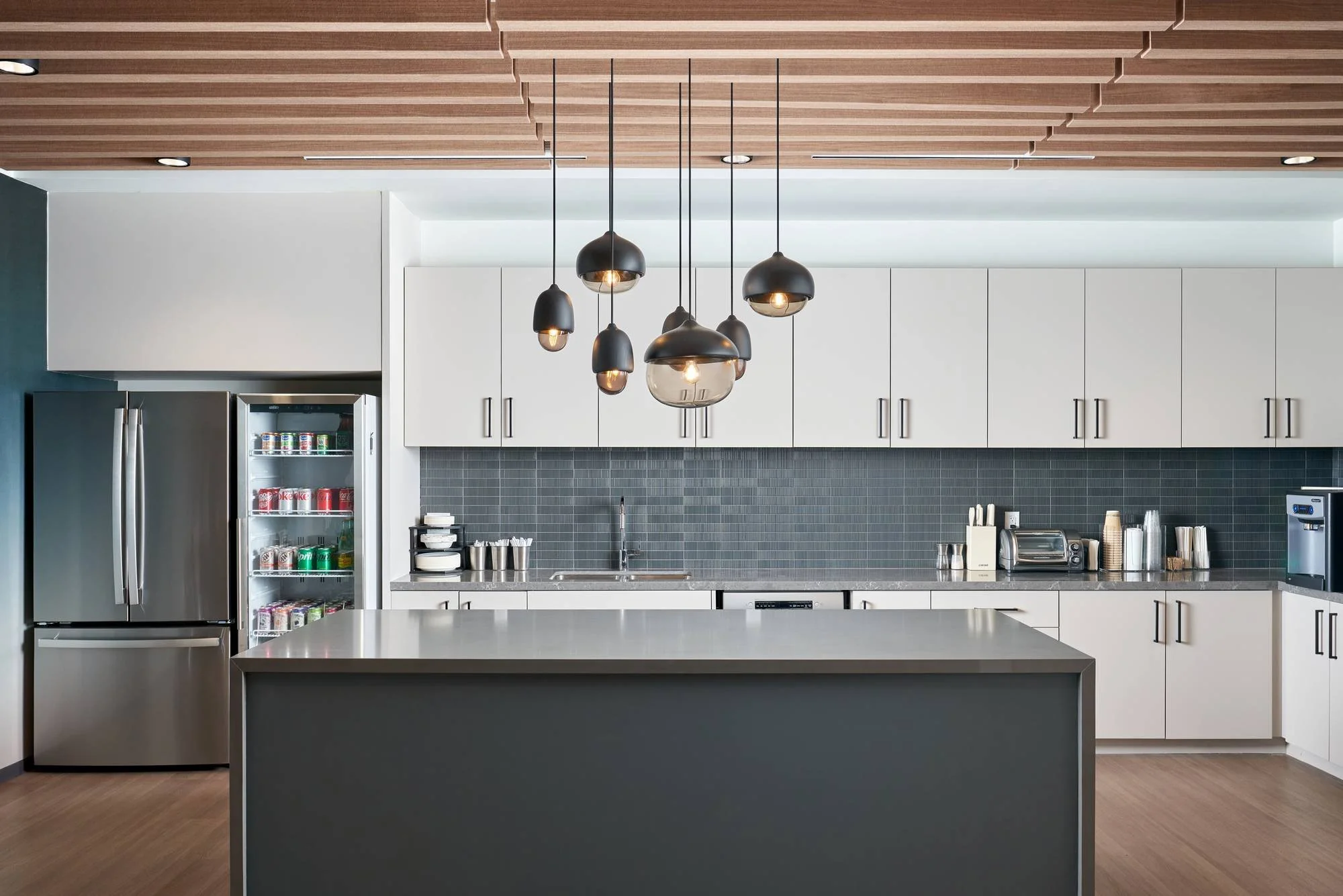 Clark Hill PLC - Austin Office Interior - Kitchen