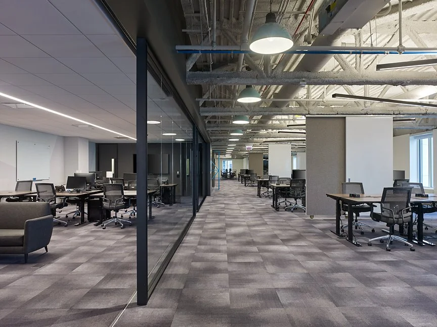 Slalom Consulting office interior - seating