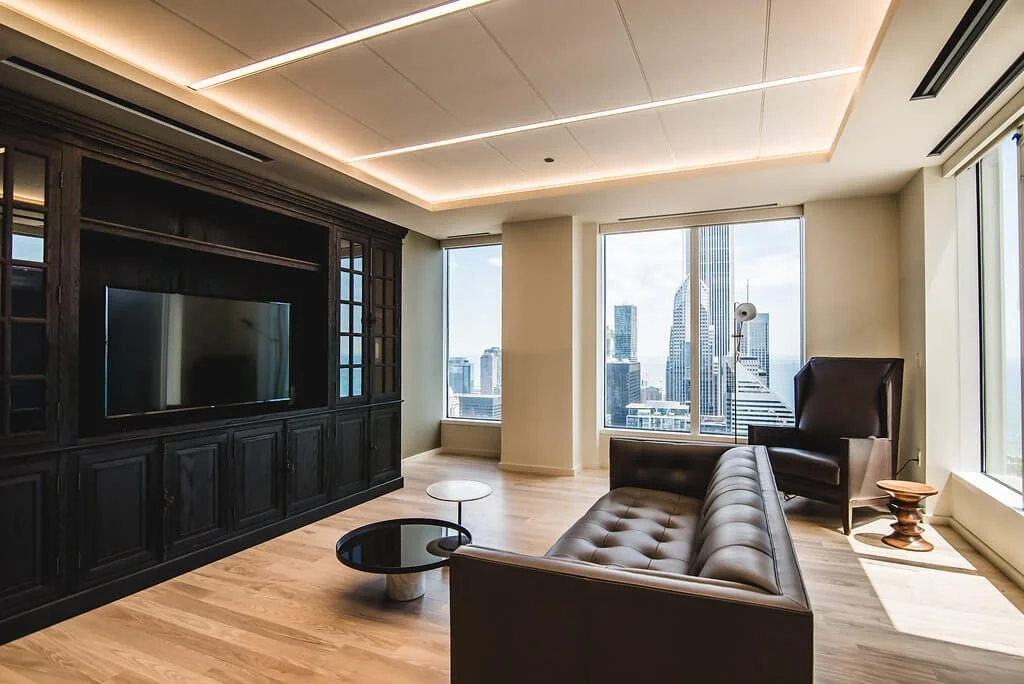 Salvi Law office interior - reception