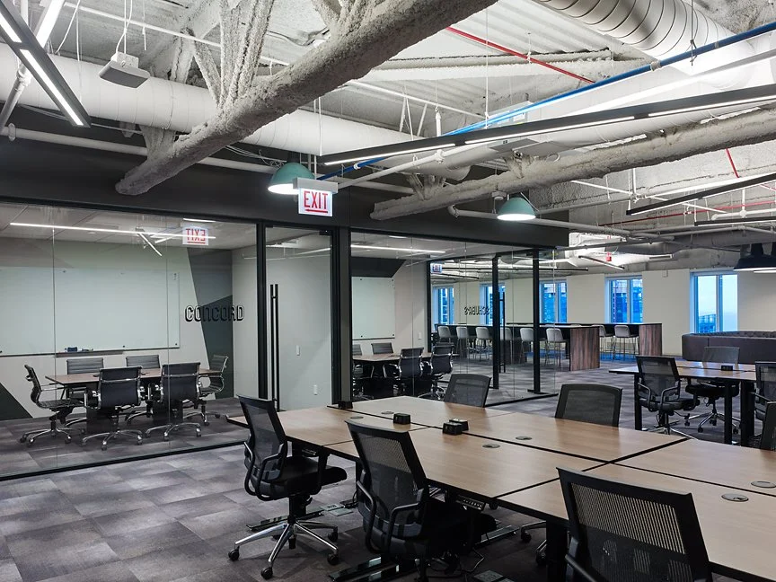 Slalom Consulting office interior - workstations