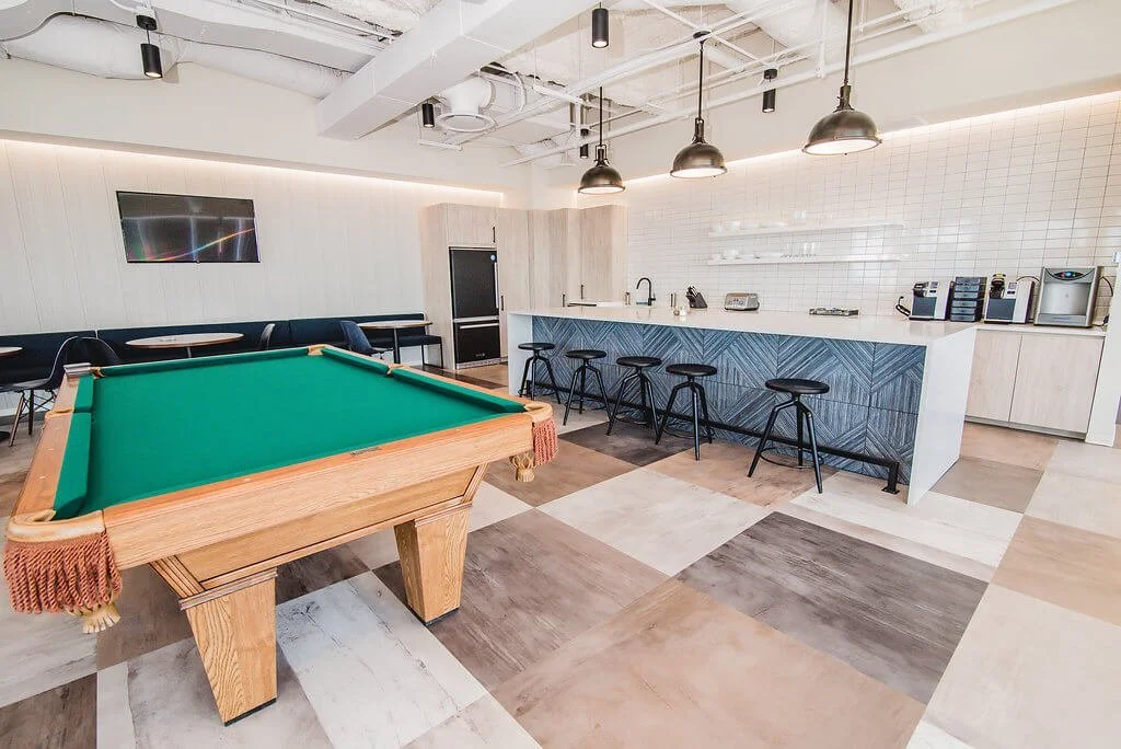 Salvi Law office interior - lounge